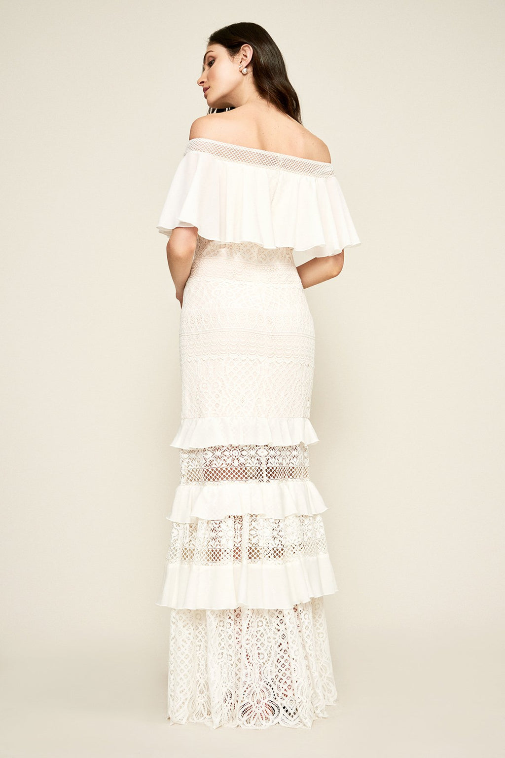 Alexia Off-The-Shoulder Gown