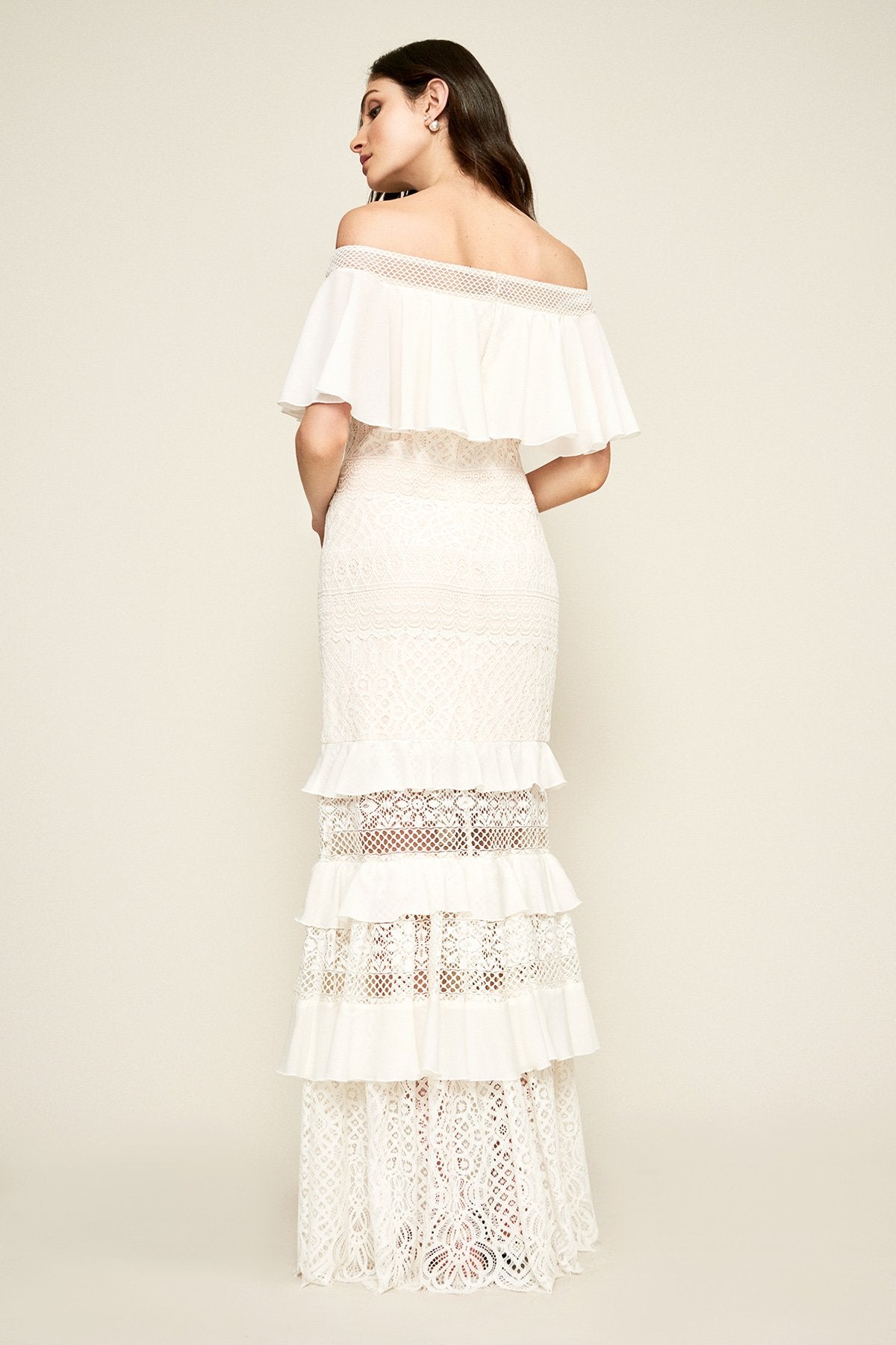 Alexia Off-The-Shoulder Gown