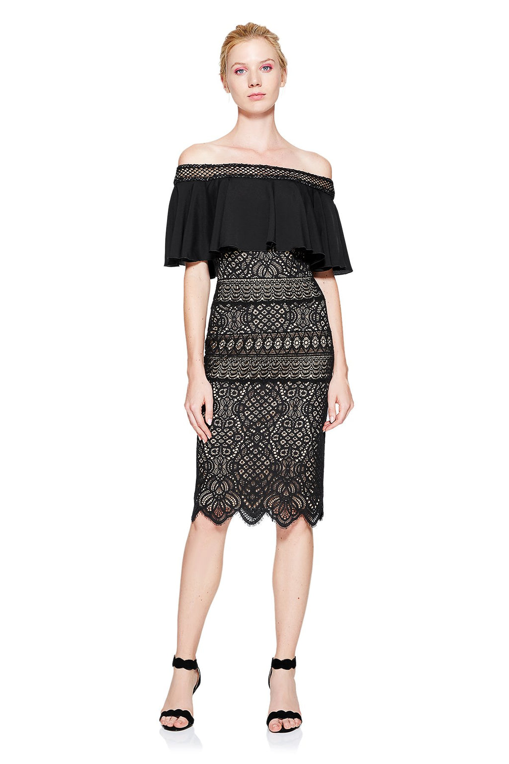 Alexia Off-The-Shoulder Dress - PETITE