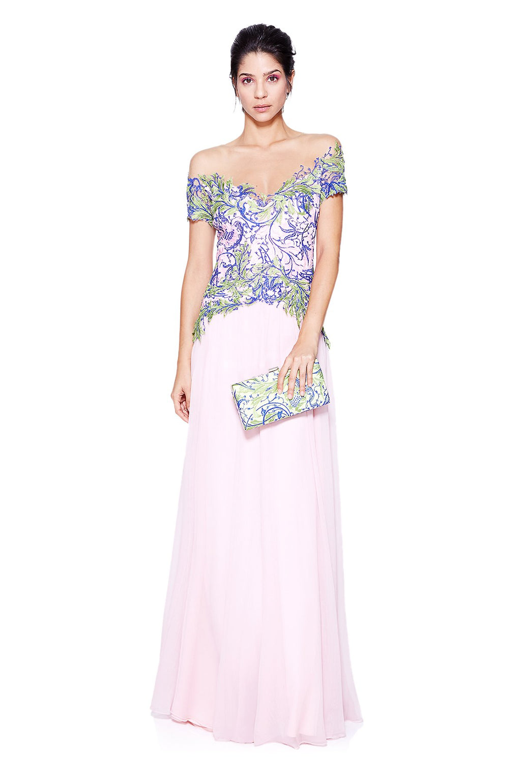 Tadashi Shoji - Nour Off-Shoulder Gown 