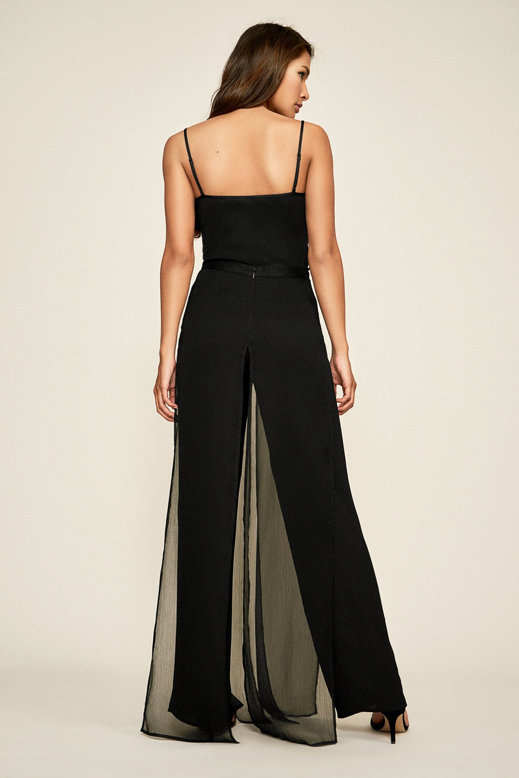 Seaton Chiffon Panel Pant