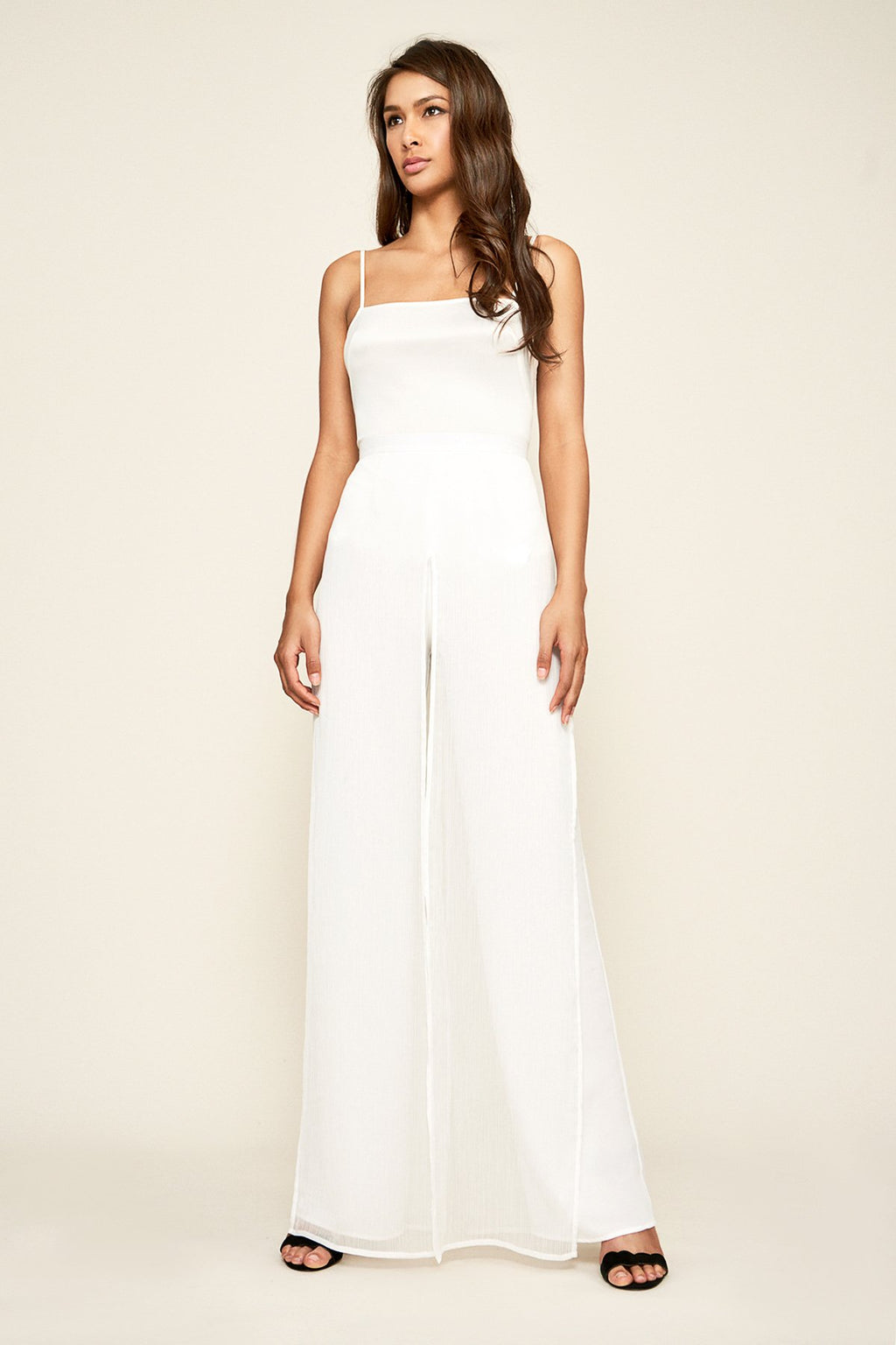 Seaton Chiffon Panel Pant