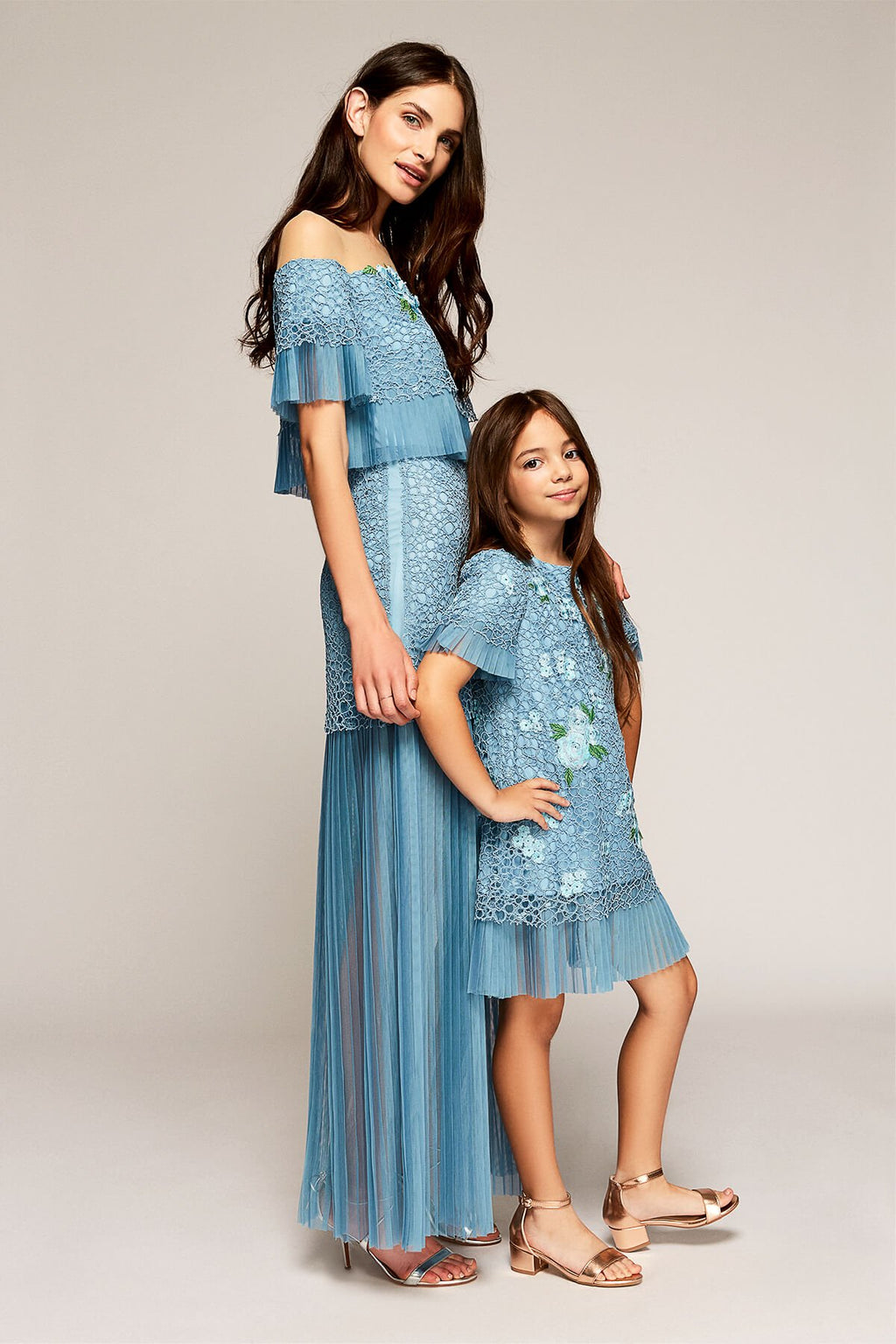 Abelle Off-The-Shoulder Gown