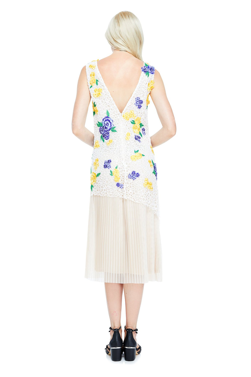 Odelia Tea-Length Dress