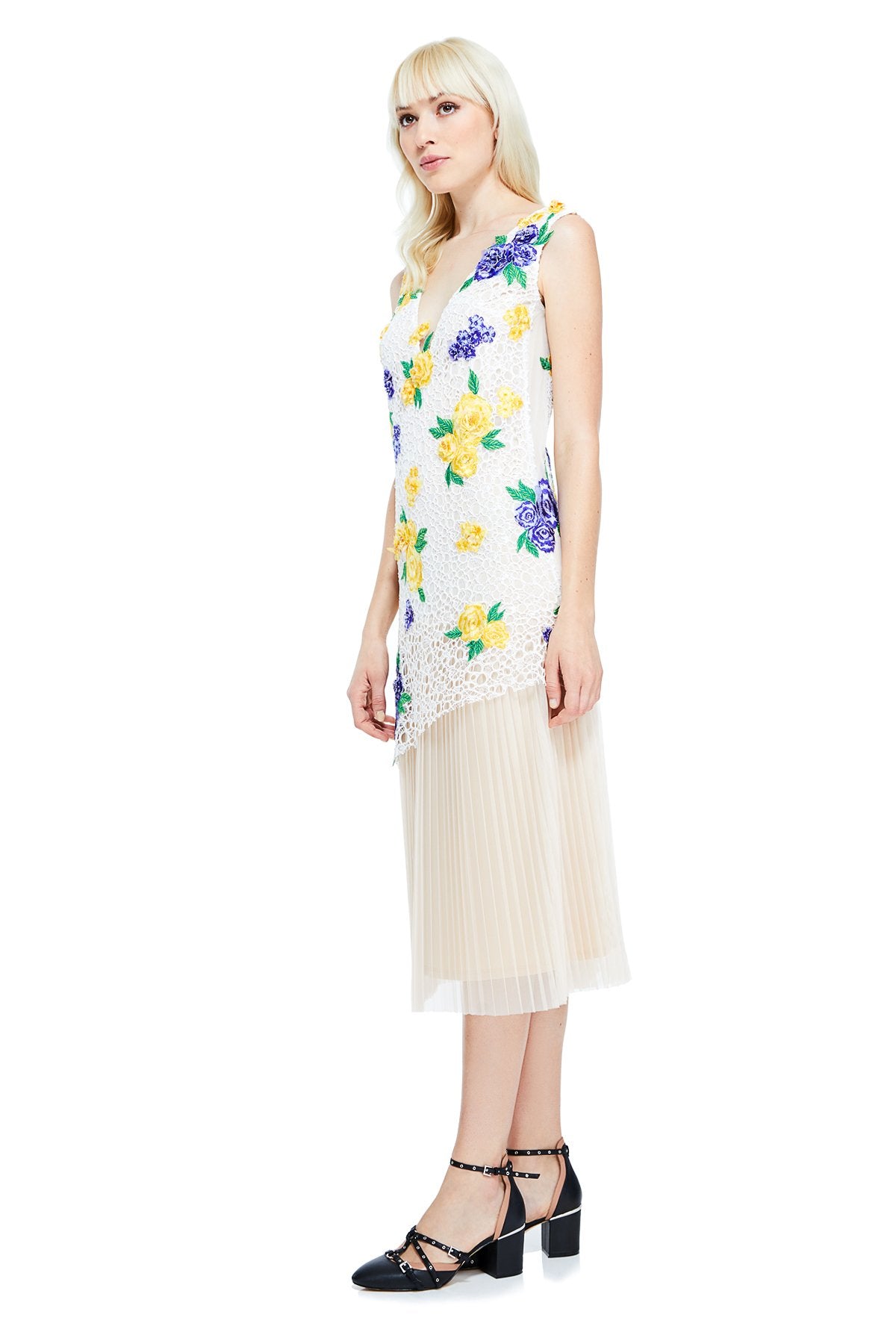 Odelia Tea-Length Dress
