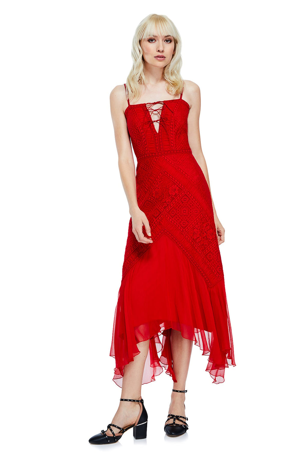 Tadashi Shoji - Myriam Tea-Length Dress