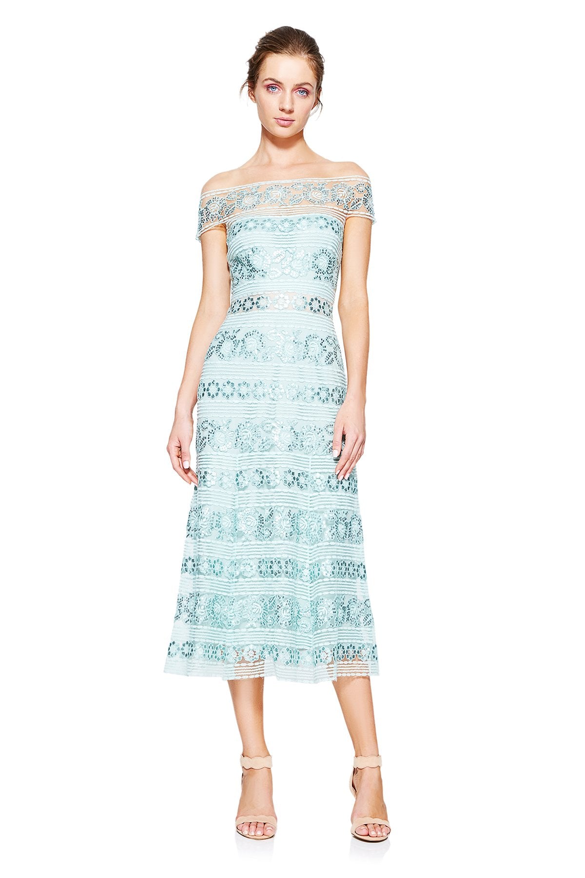 Tadashi Shoji - Anneliese Tea-Length Dress 
