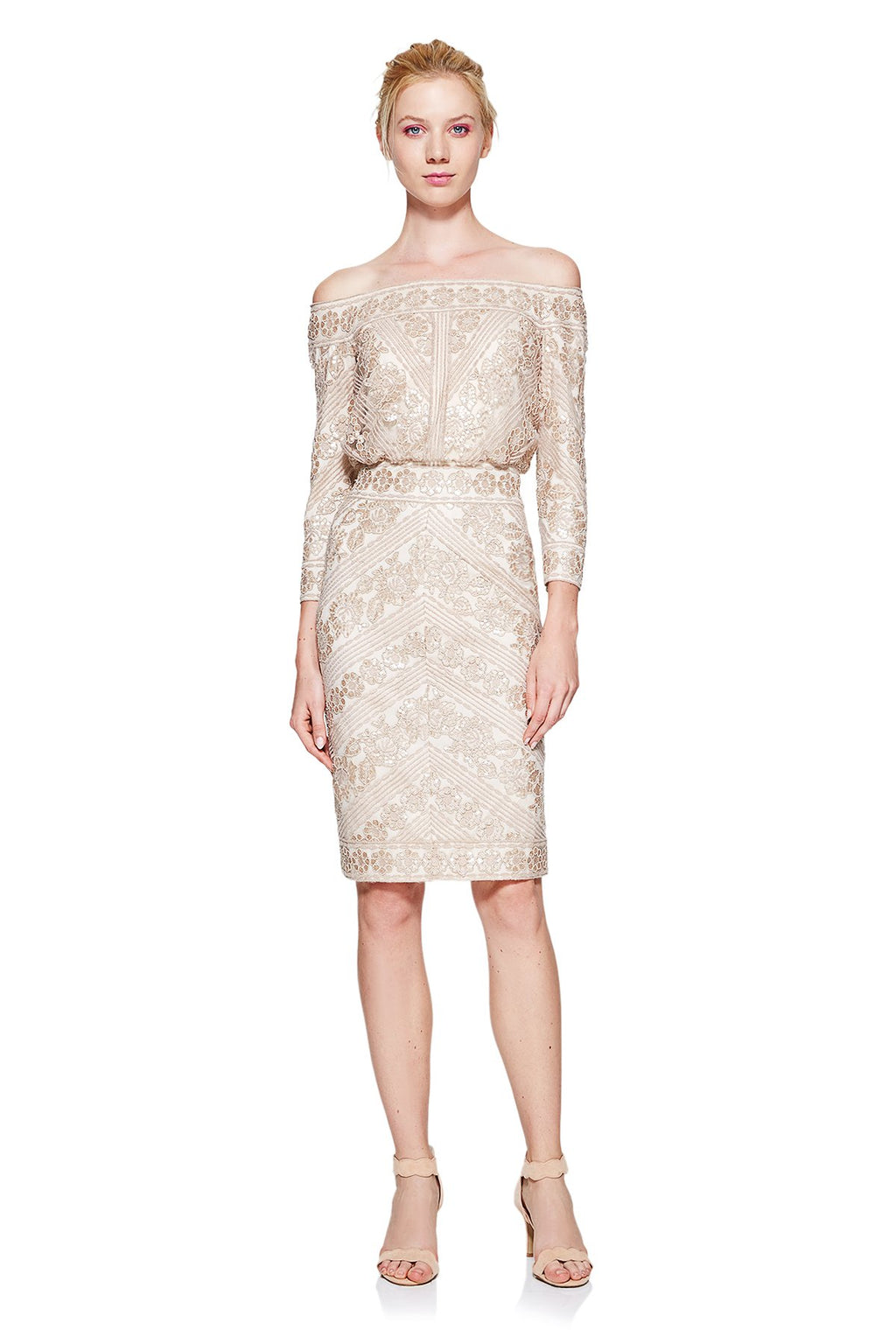 Tadashi Shoji - Merida Off-Shoulder Dress