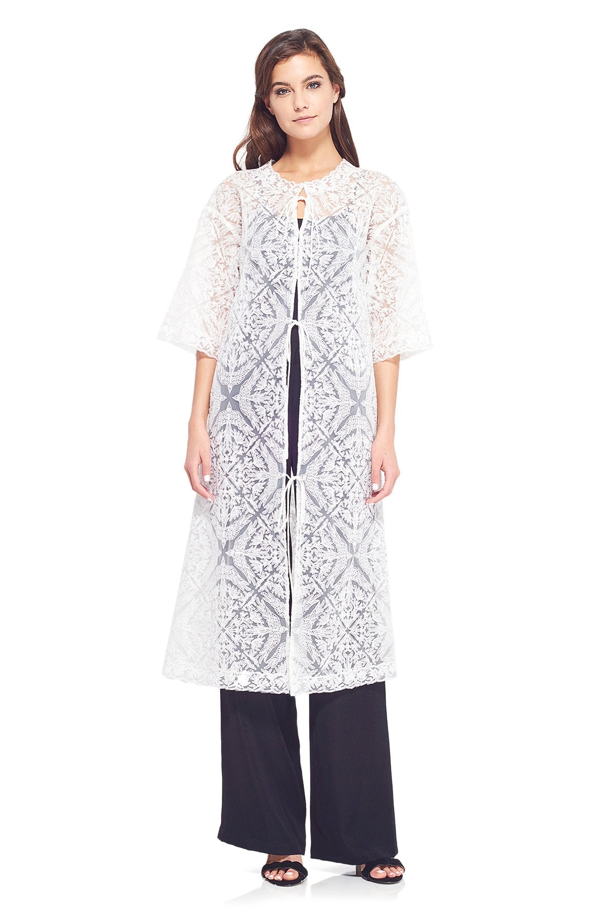 Tadashi Shoji - Juliette Tulle Coat 