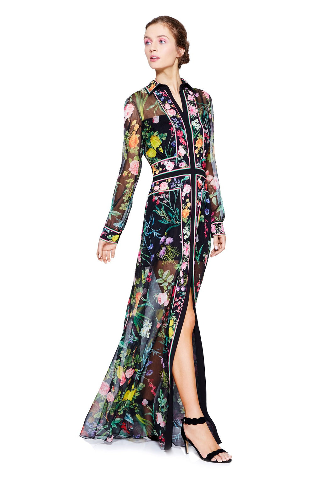 Tadashi Shoji Side - Yvette Gown 