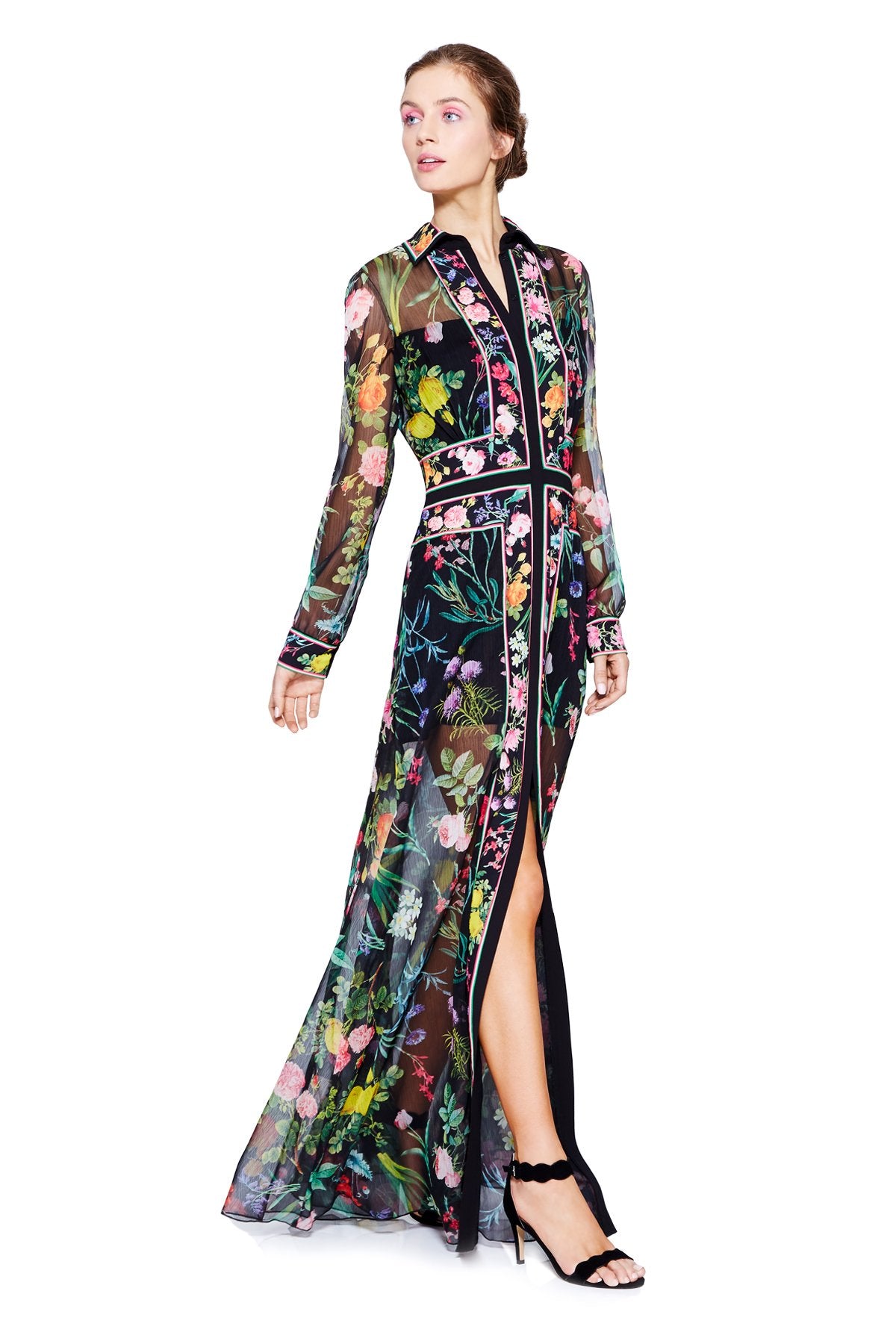 Tadashi Shoji Side - Yvette Gown 