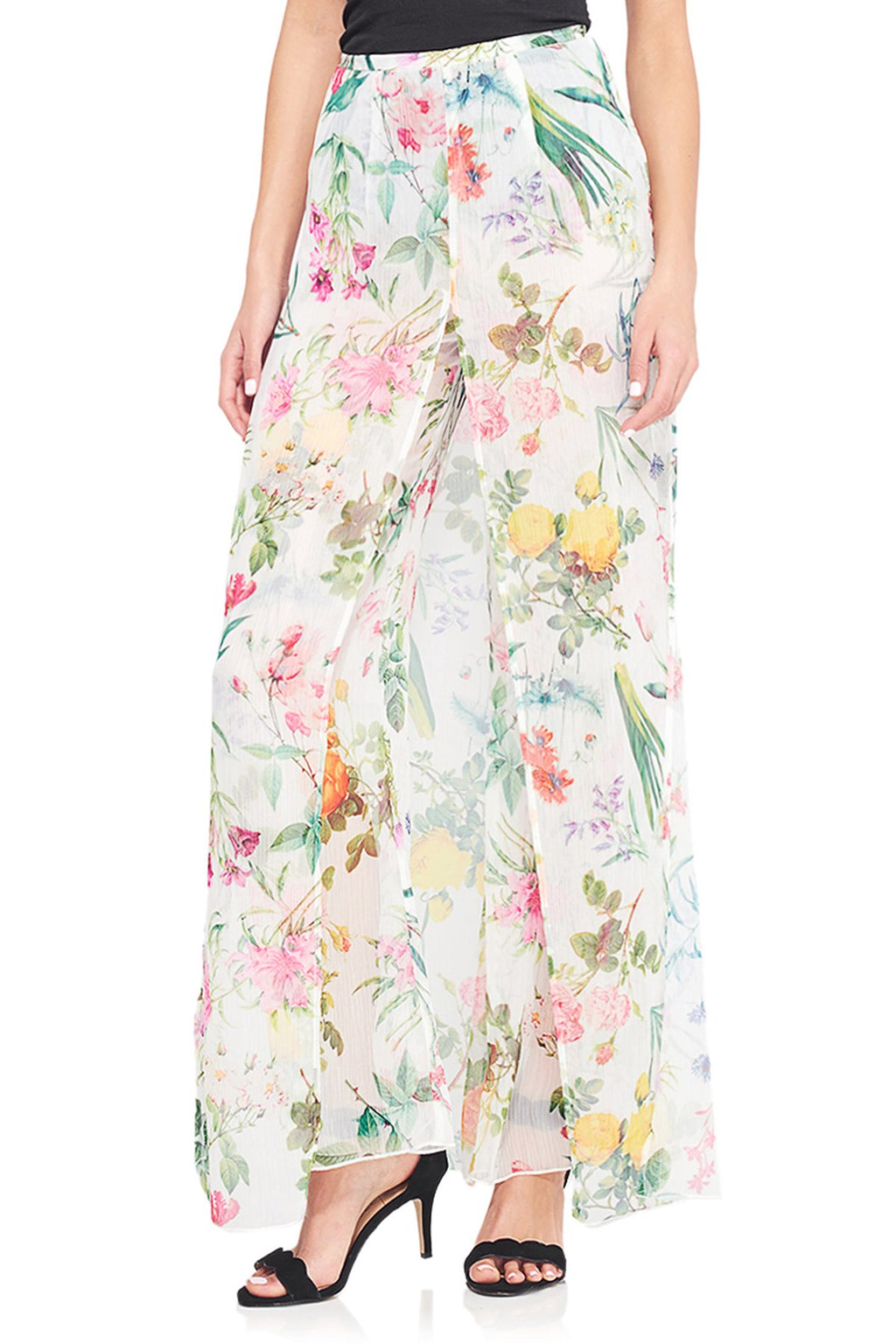 Wide Leg Floral Pant