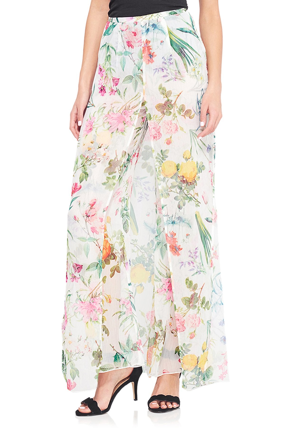 Wide Leg Floral Pant