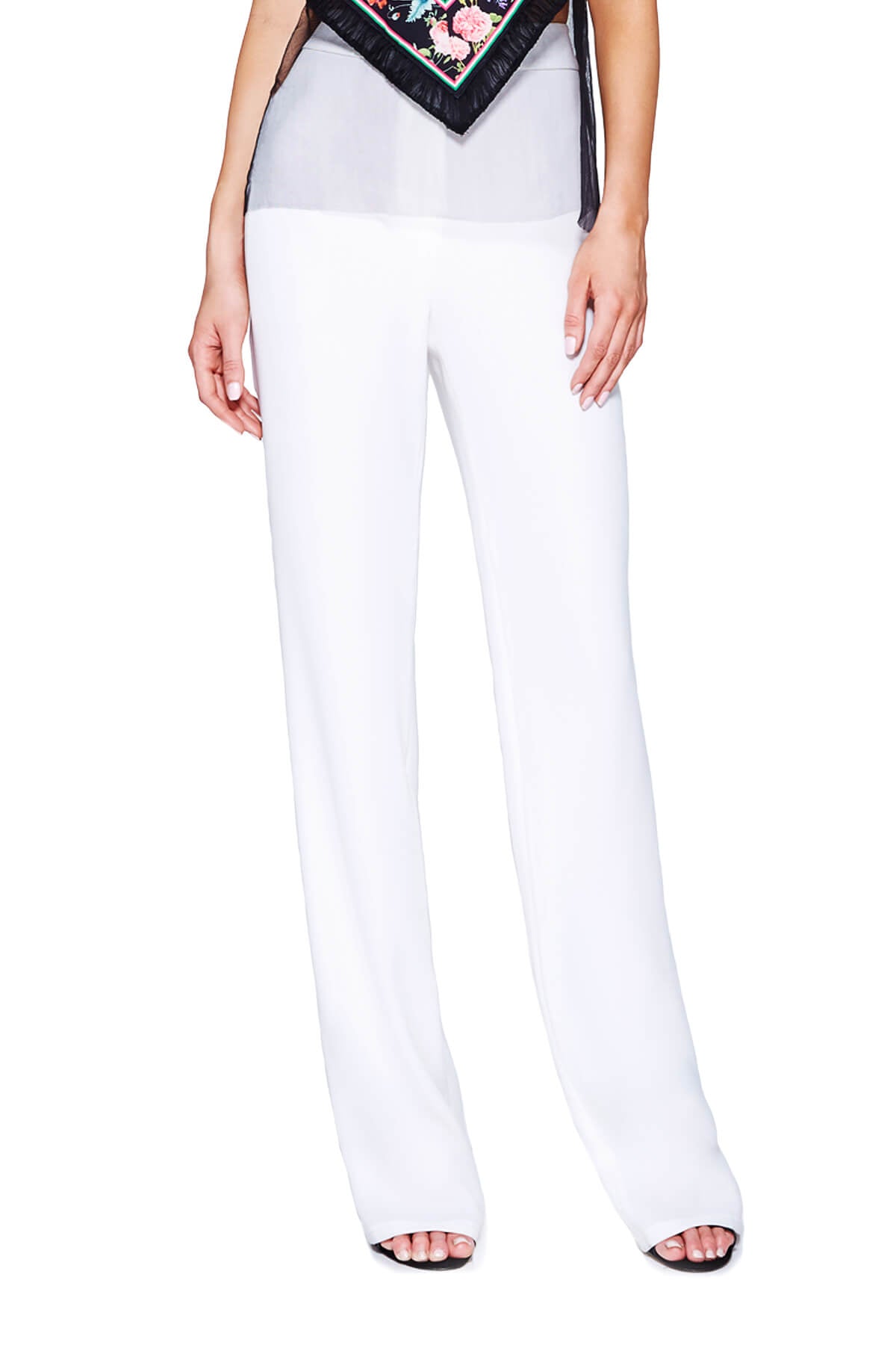 Tadashi Shoji - Wide Leg Crepe Pant 