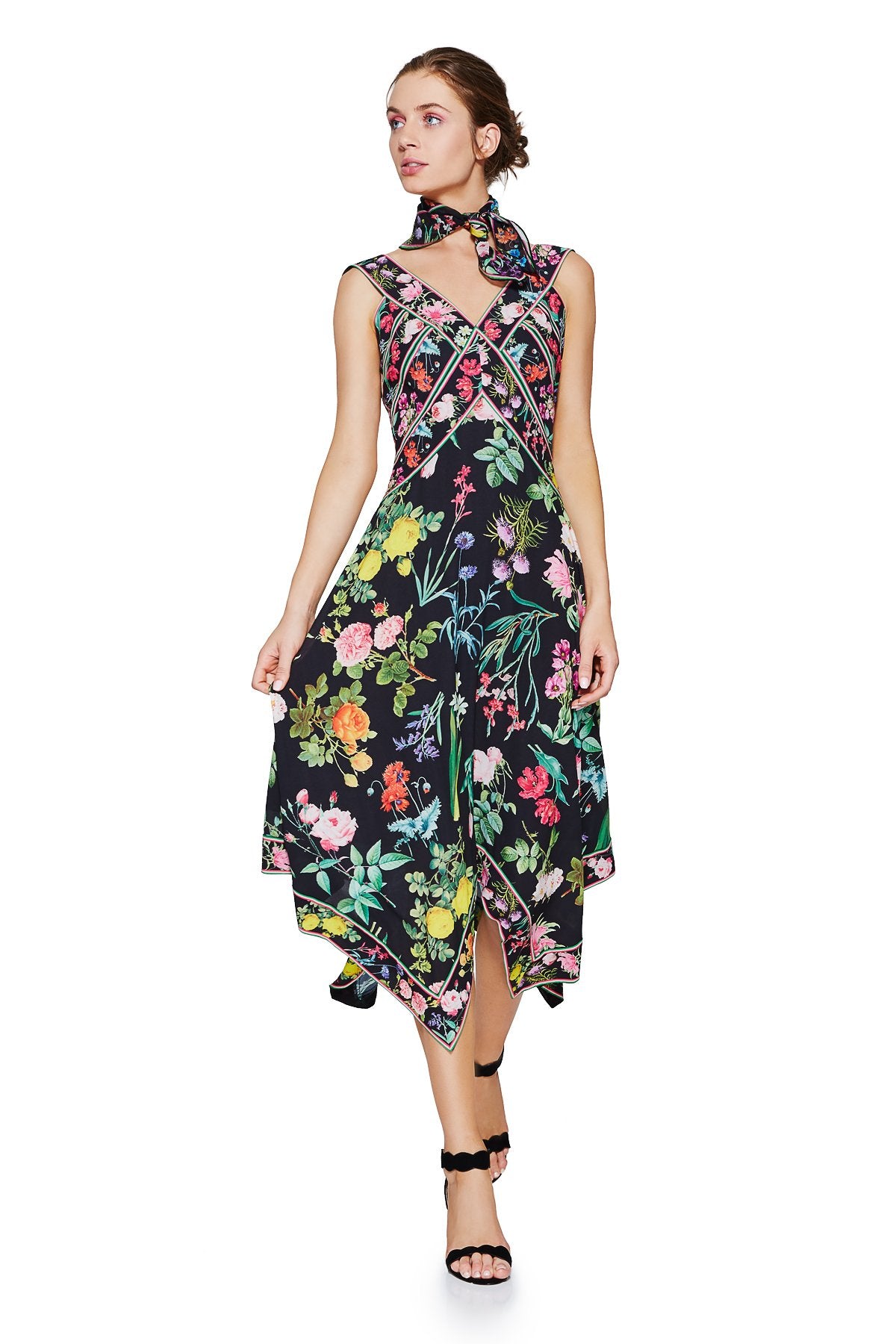 Tadashi Shoji - Marcelle Handkerchief Dress