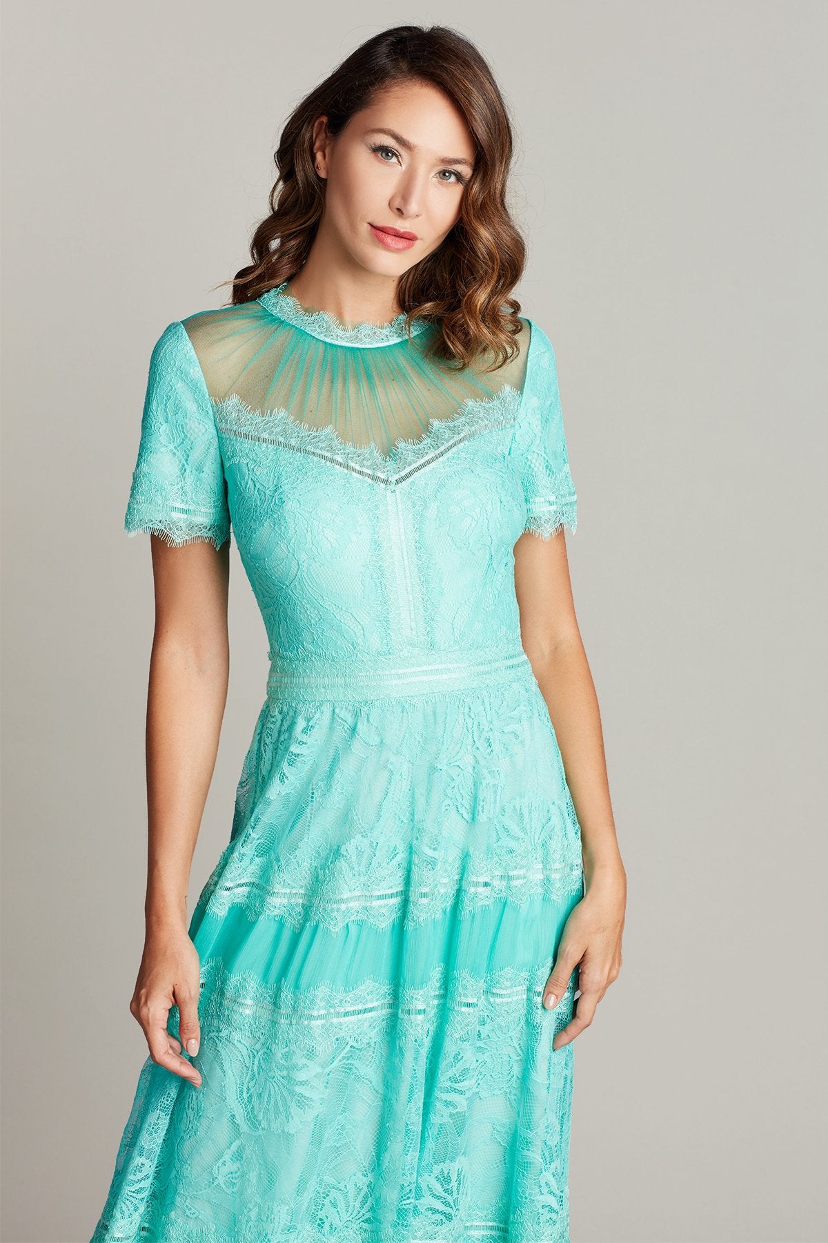 CAMILLA TEA-LENGTH DRESS - LUMINOUS COLLECTION