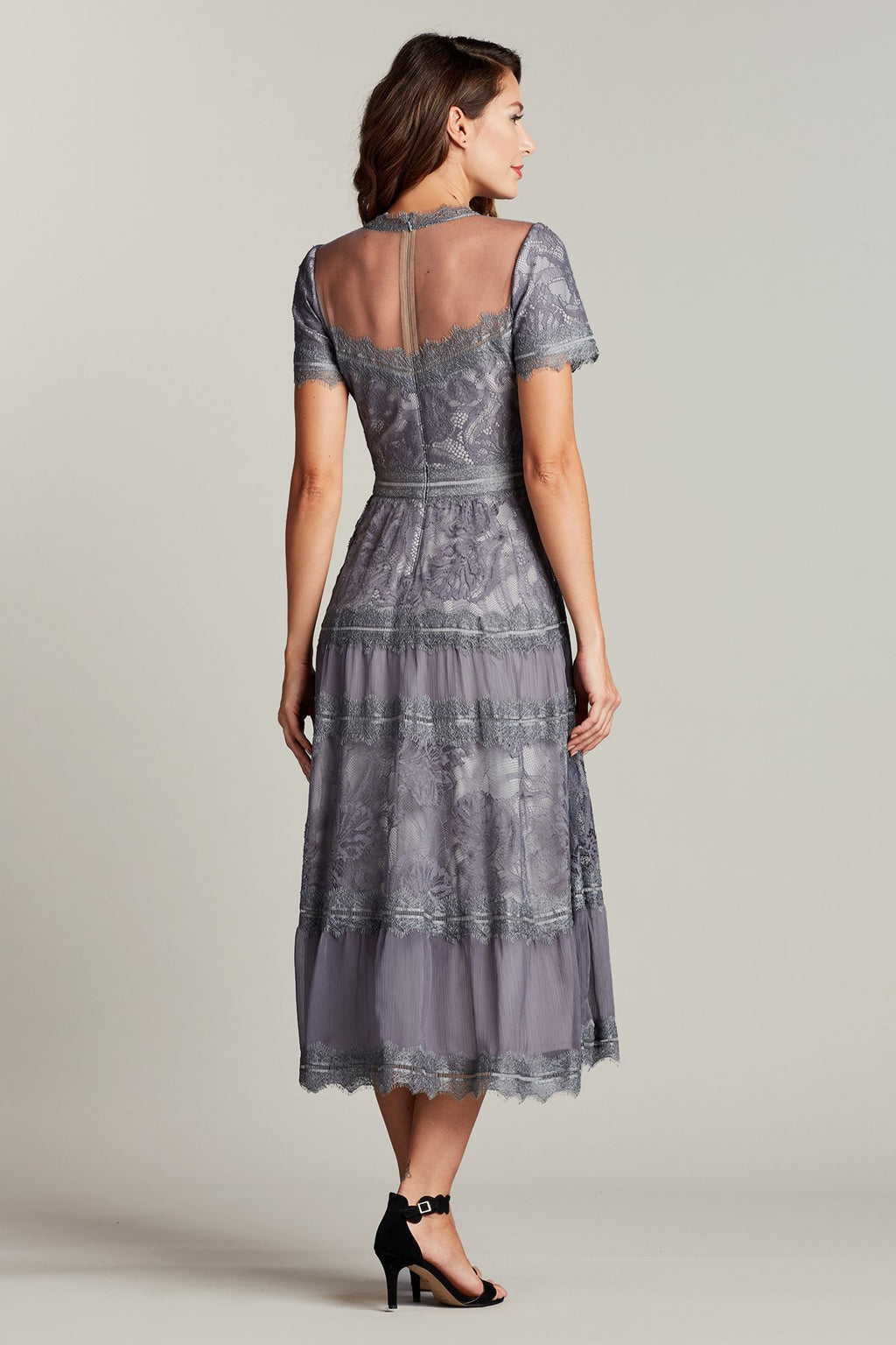 Camilla Tea-Length Dress - LUMINOUS COLLECTION
