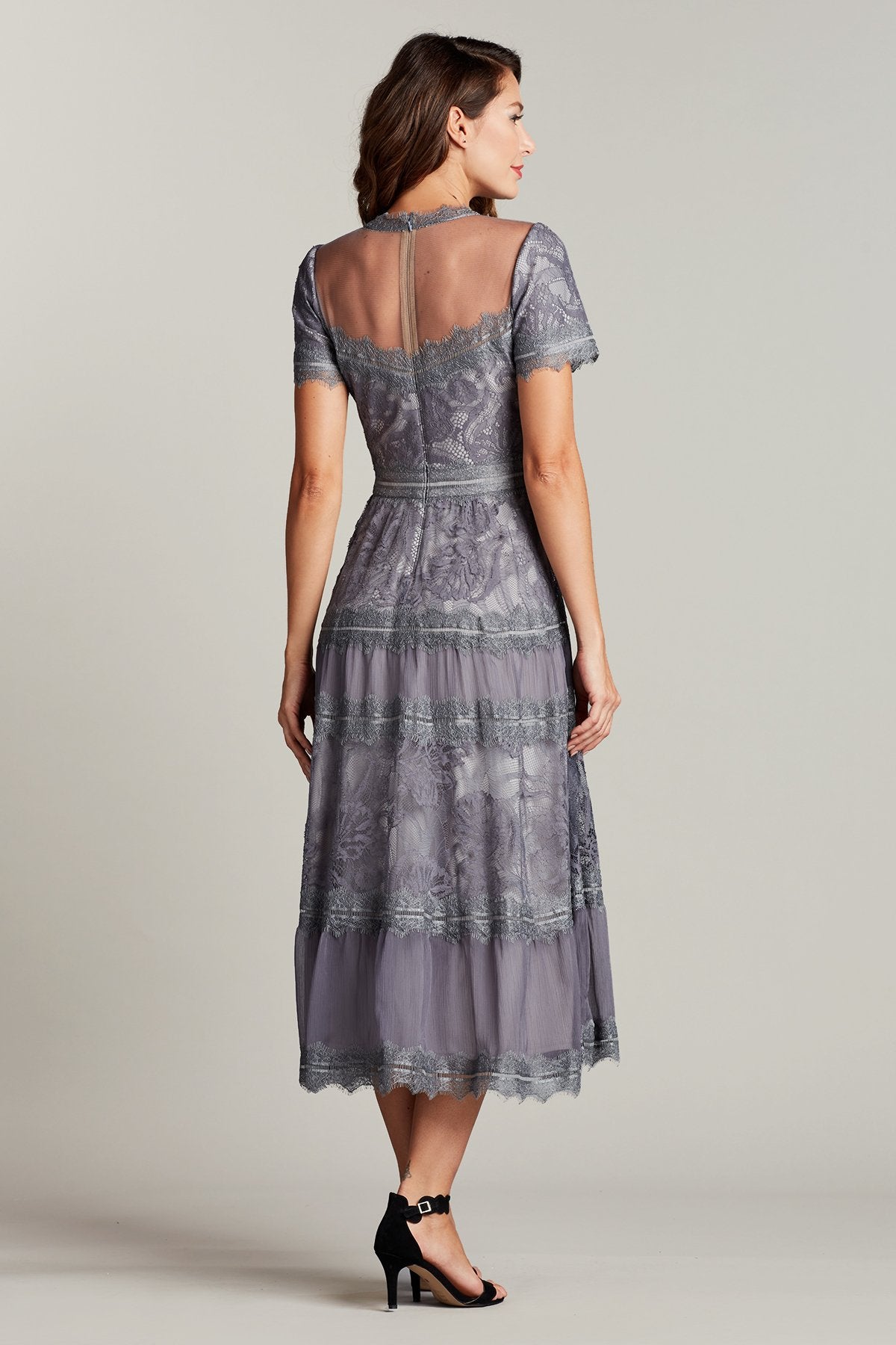 Camilla Tea-Length Dress - LUMINOUS COLLECTION