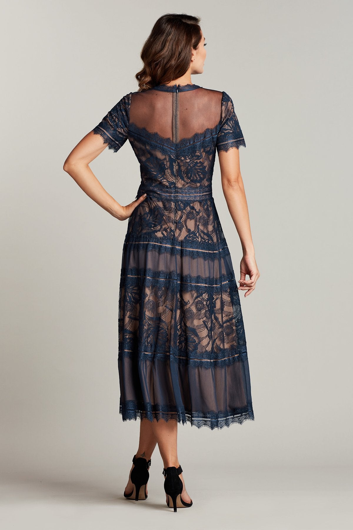 Camilla Tea-Length Dress-NV/ND – Tadashi Shoji Official Online