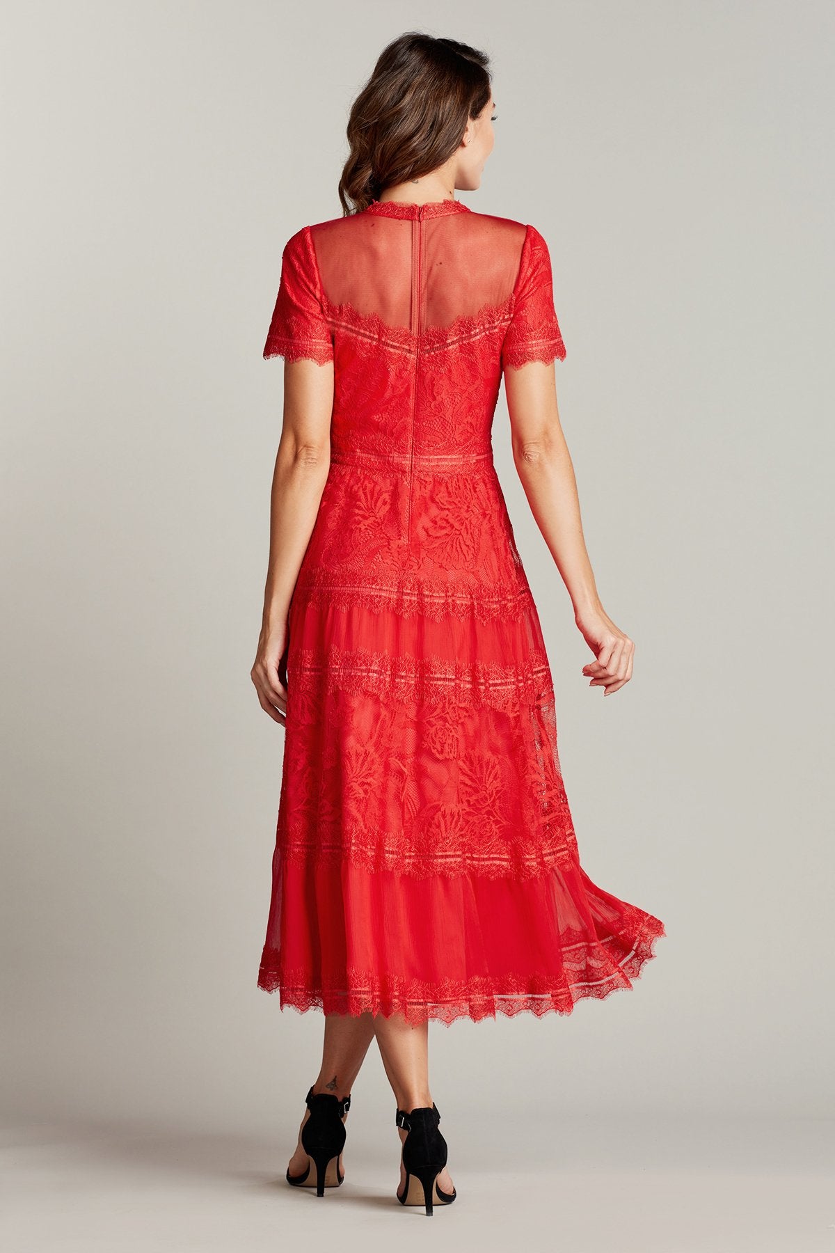 Camilla Tea-Length Dress - LUMINOUS COLLECTION