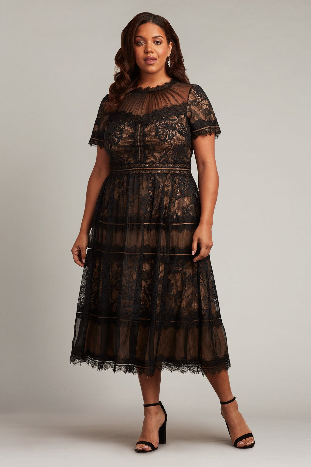Camilla Tea-Length Dress - PLUS SIZE