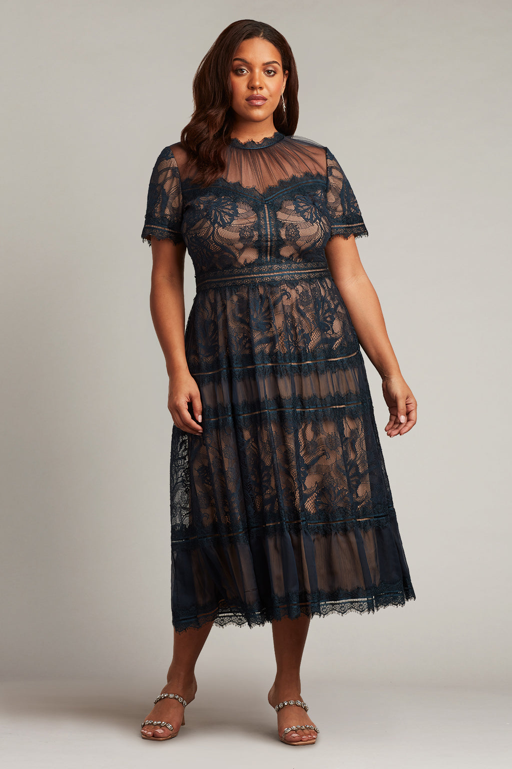 Camilla Tea-Length Dress - PLUS SIZE