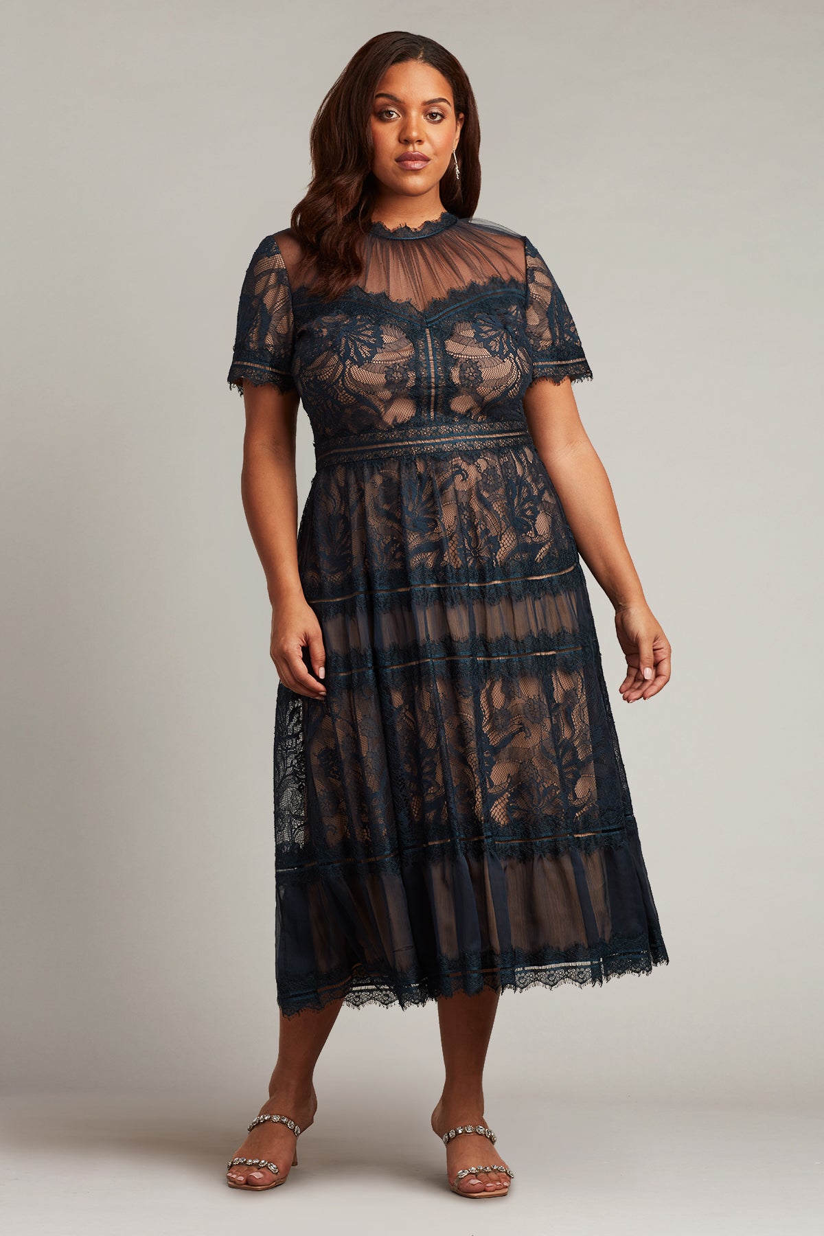 Camilla Tea-Length Dress - PLUS SIZE