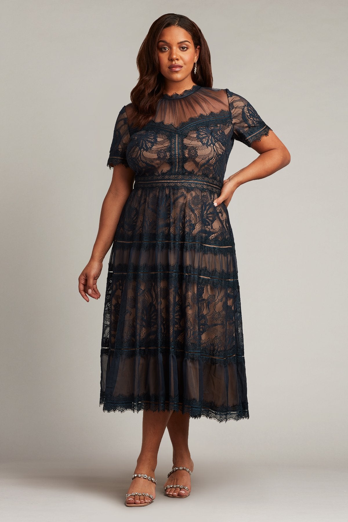 Camilla Tea-Length Dress - PLUS SIZE