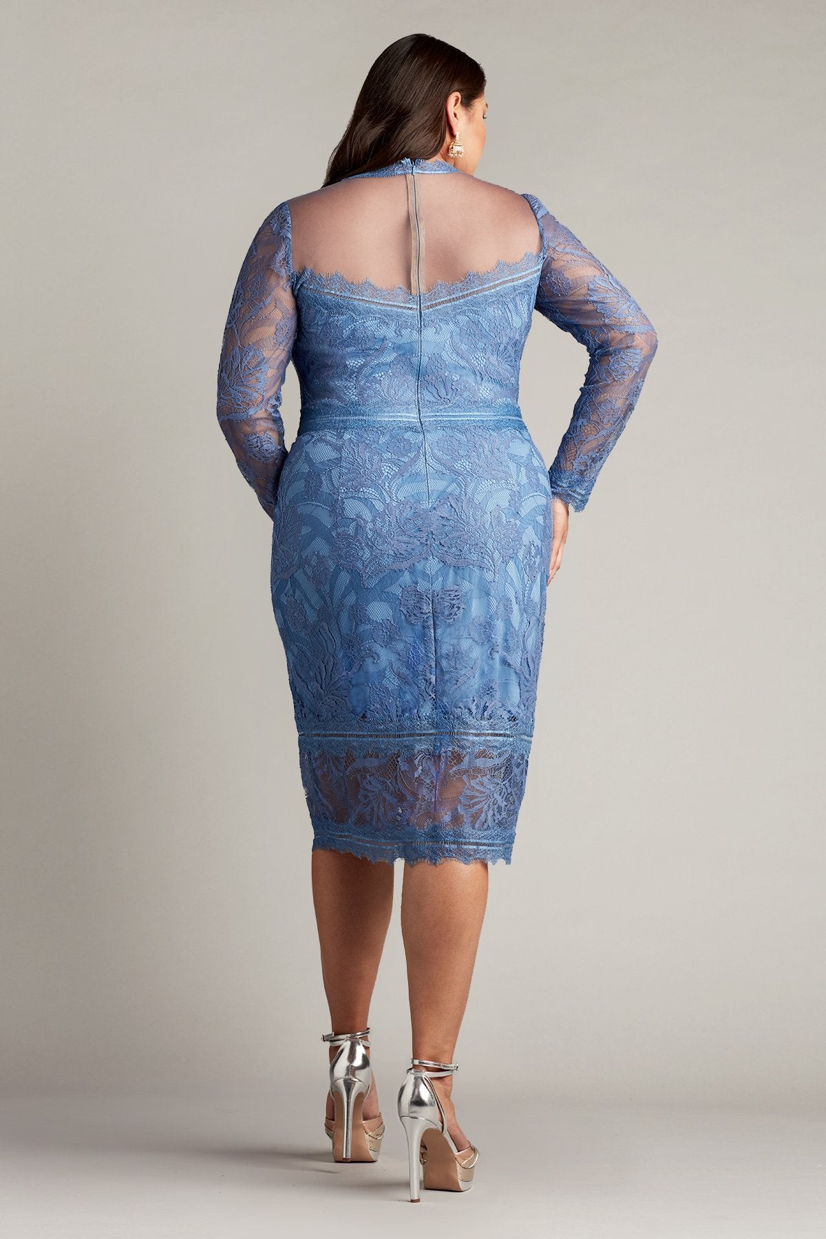 Camilla Long-Sleeve Pencil Midi Dress - PLUS SIZE