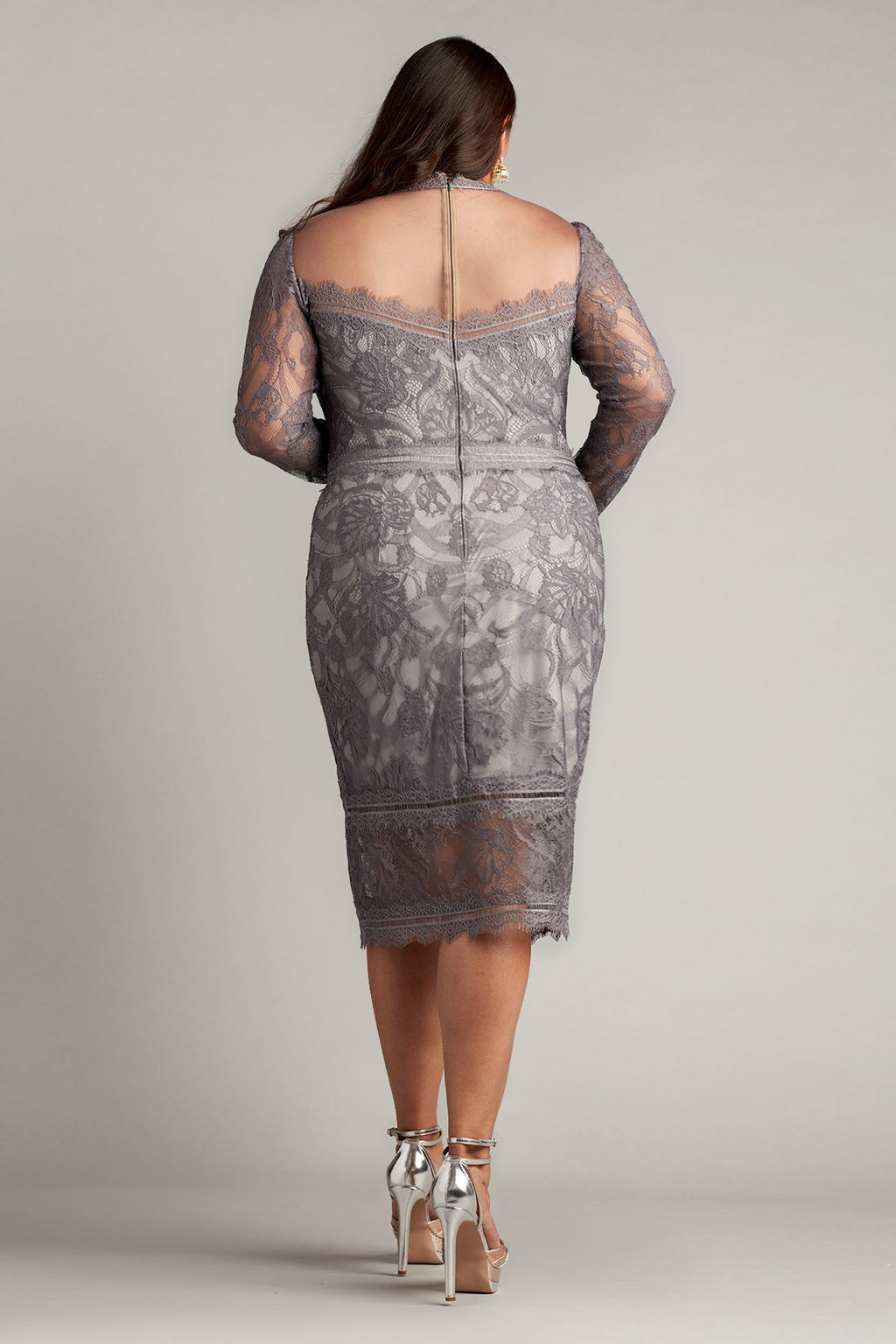 Camilla Long-Sleeve Pencil Midi Dress - PLUS SIZE