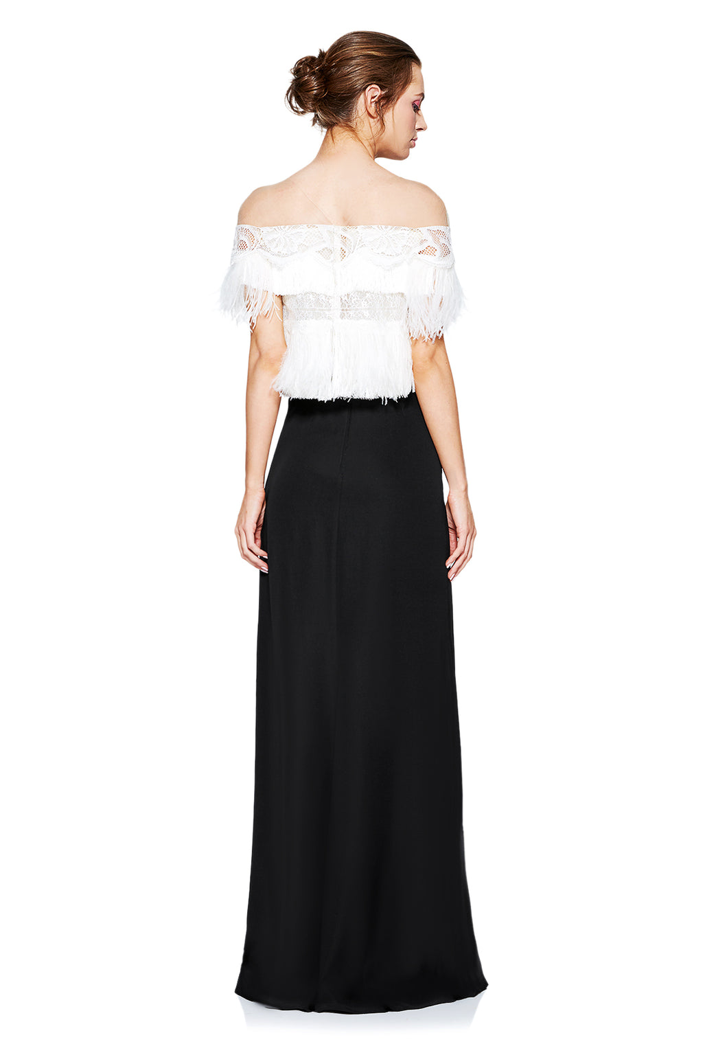 Janessa Off-The-Shoulder Gown
