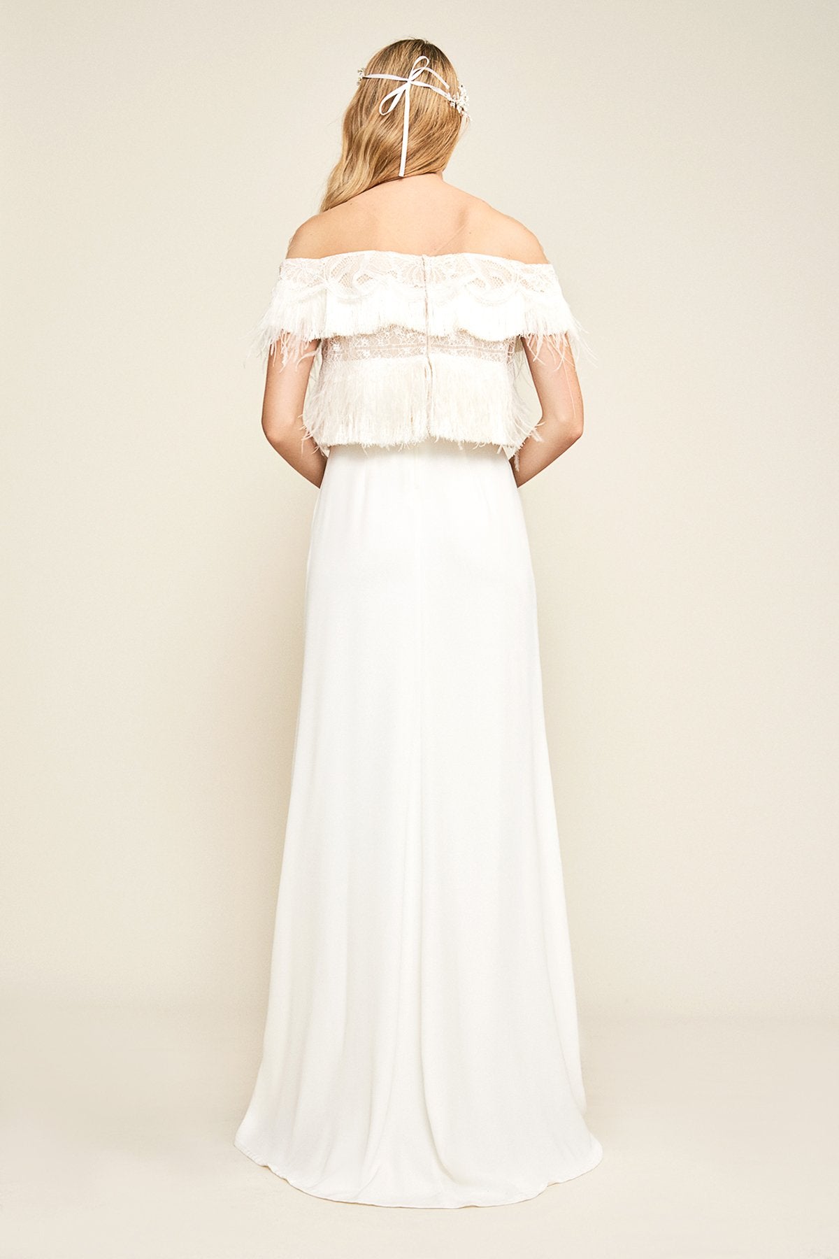 Tadashi Shoji - Janessa Off-The-Shoulder Gown