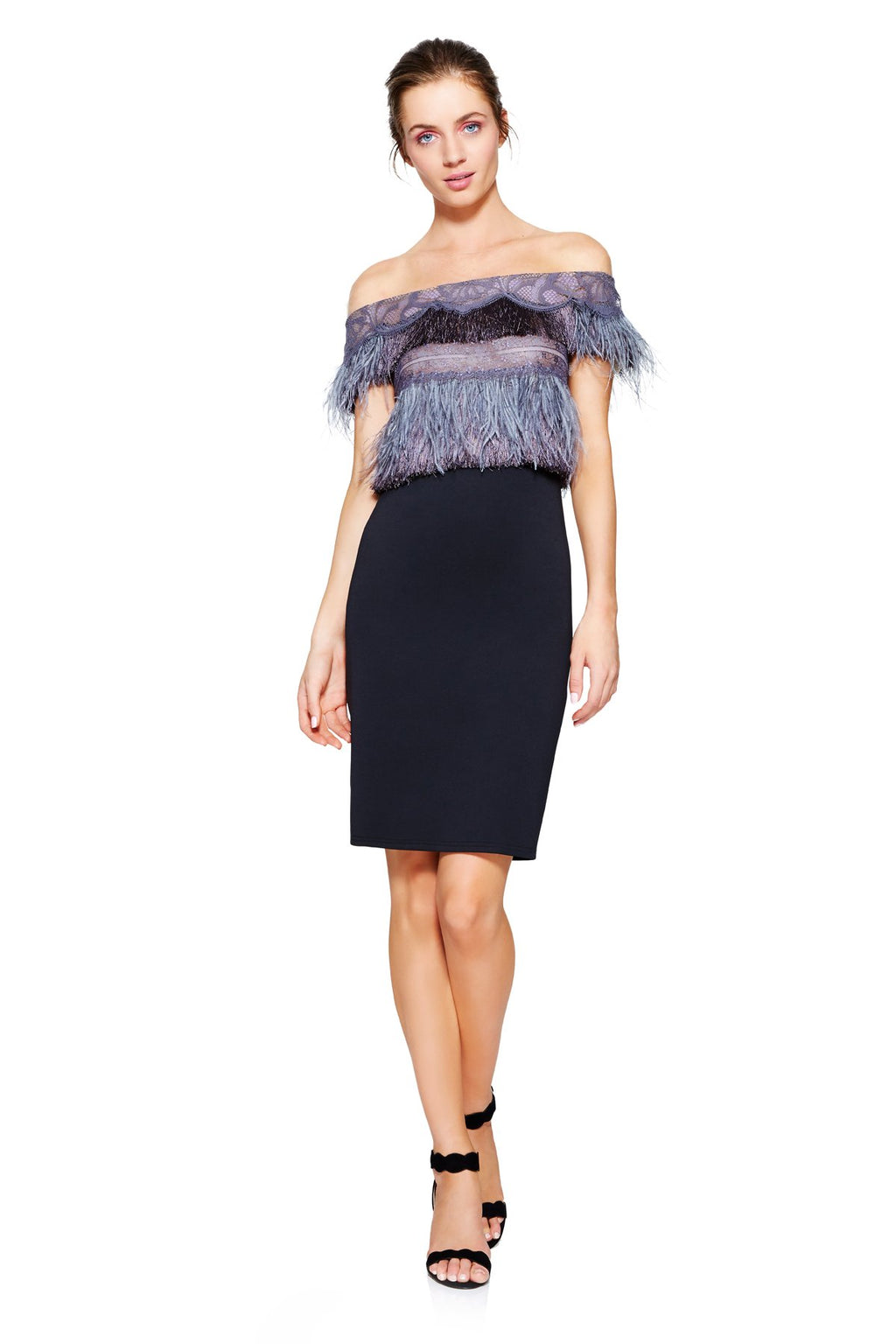 Tadashi Shoji - Janessa Off-The-Shoulder Dress