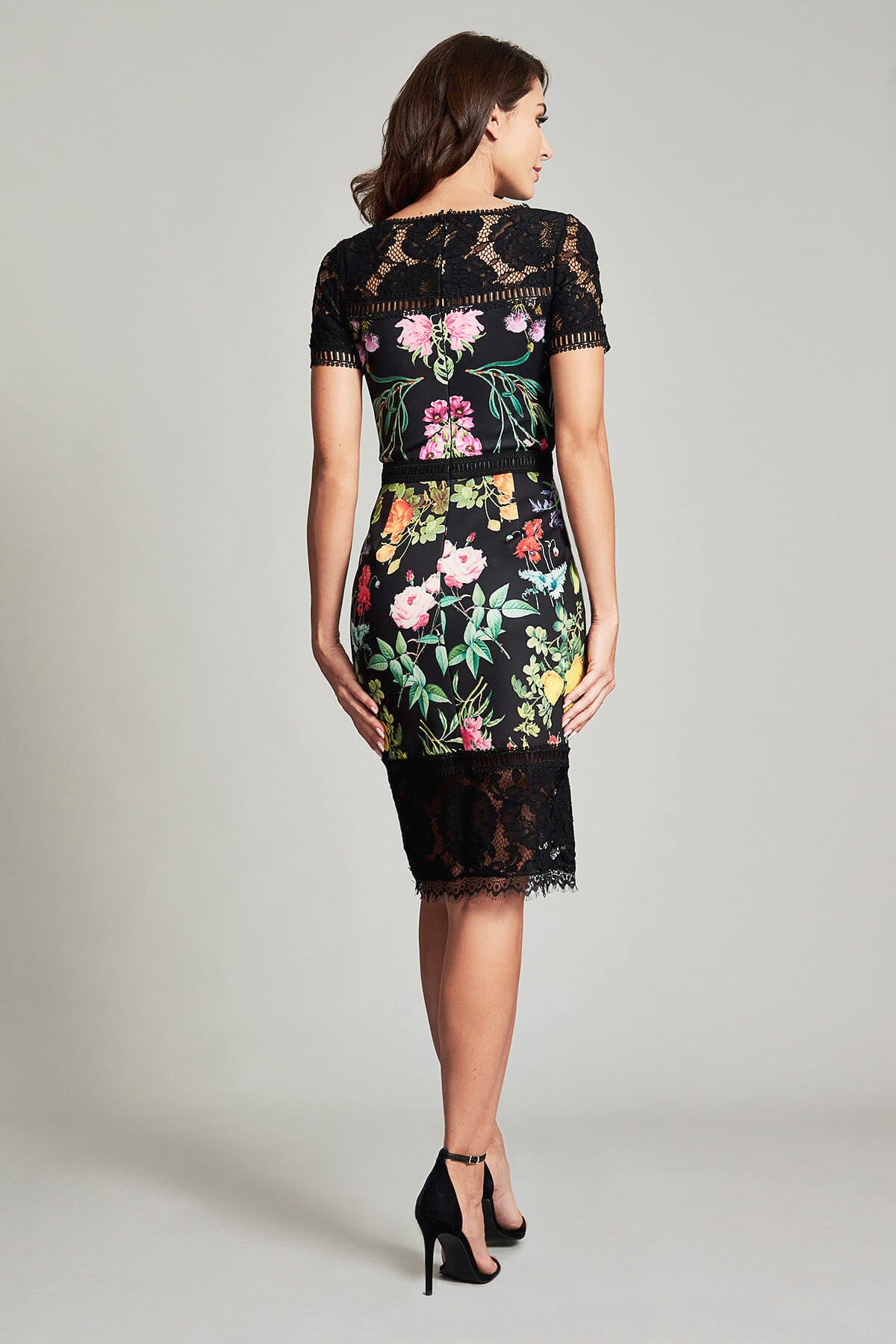 LEONO FLORAL PRINT DRESS