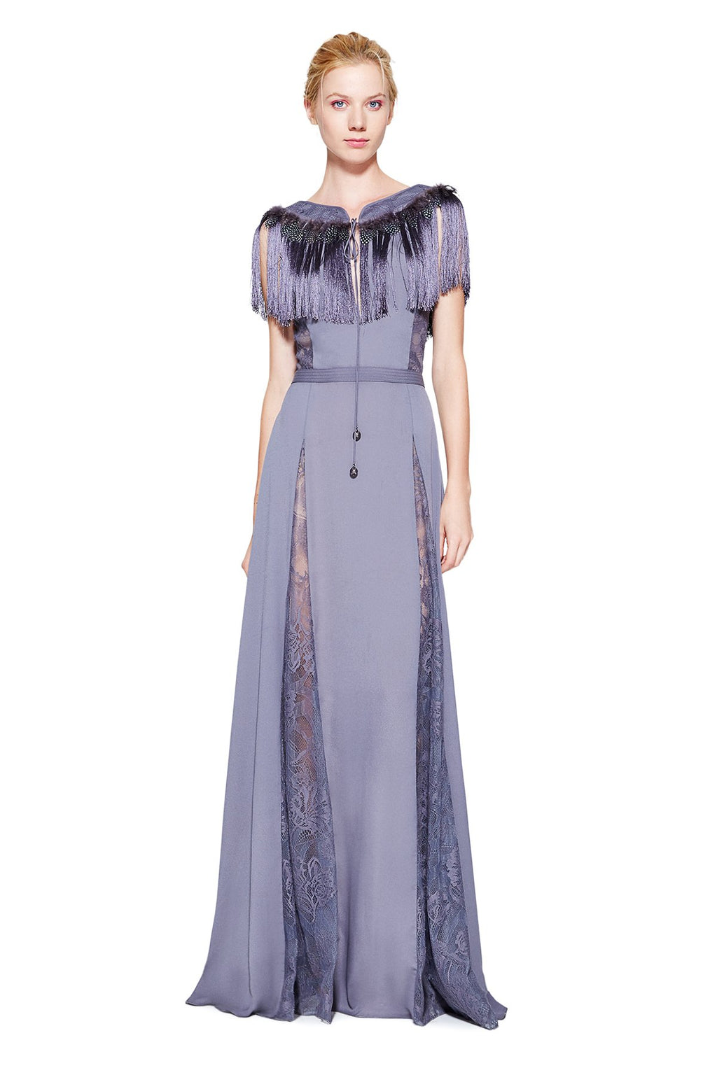 Tadashi Shoji - Avril Fringe Gown