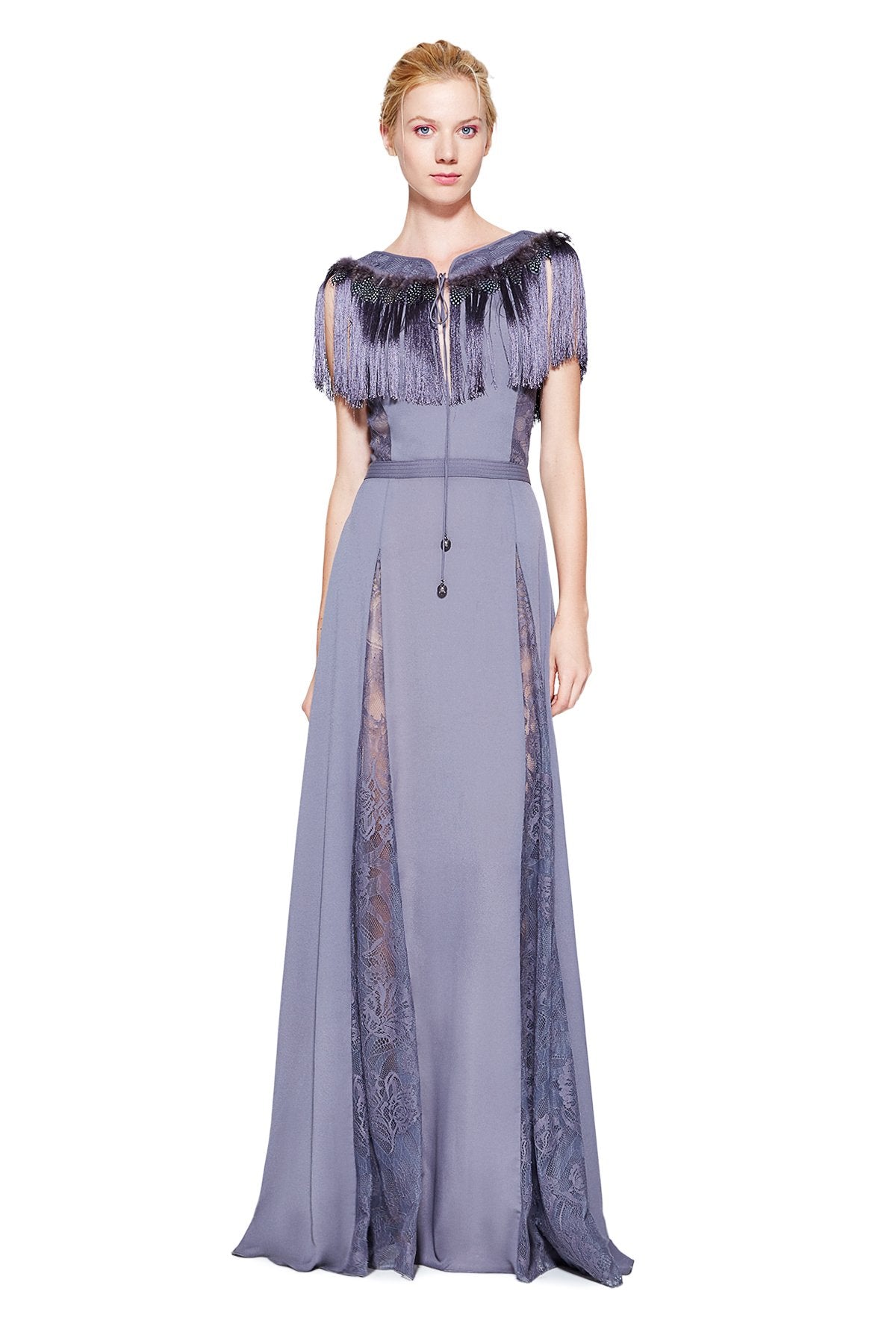 Tadashi Shoji - Avril Fringe Gown
