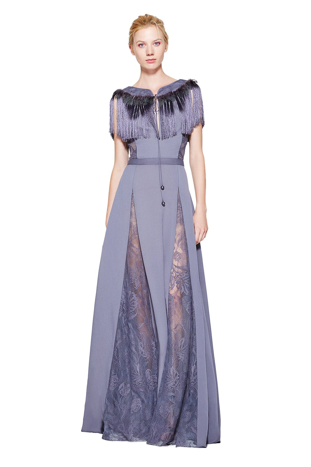 Tadashi Shoji - Avril Fringe Gown