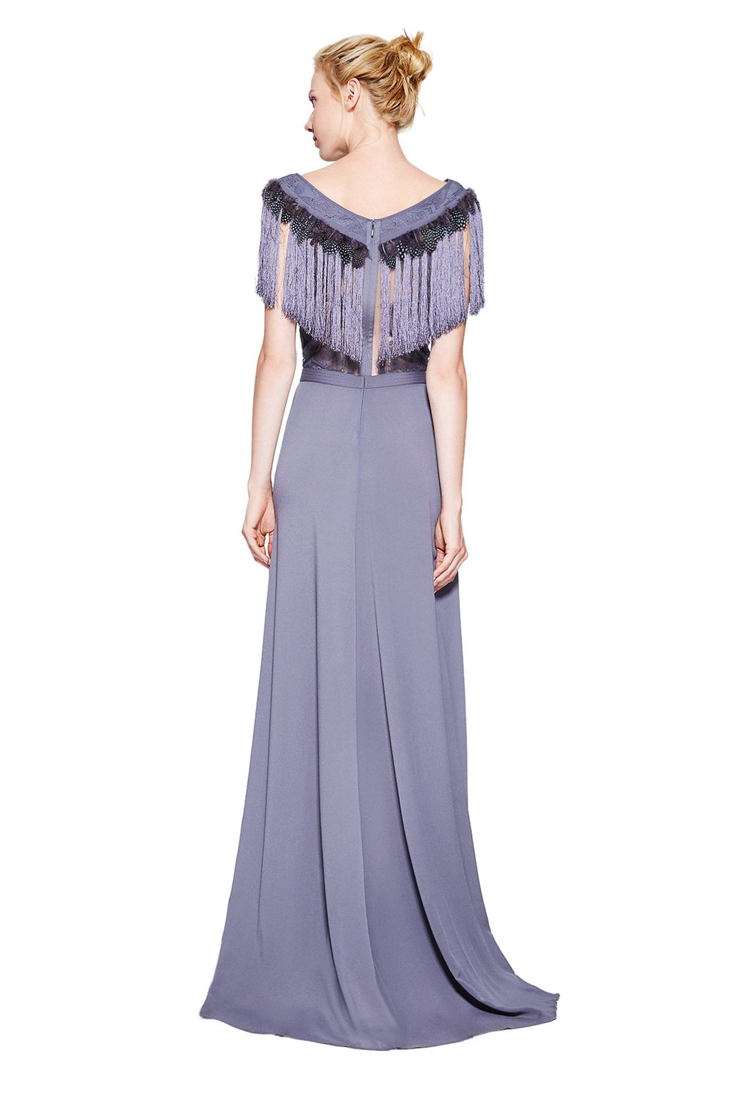 Tadashi Shoji - Avril Fringe Gown