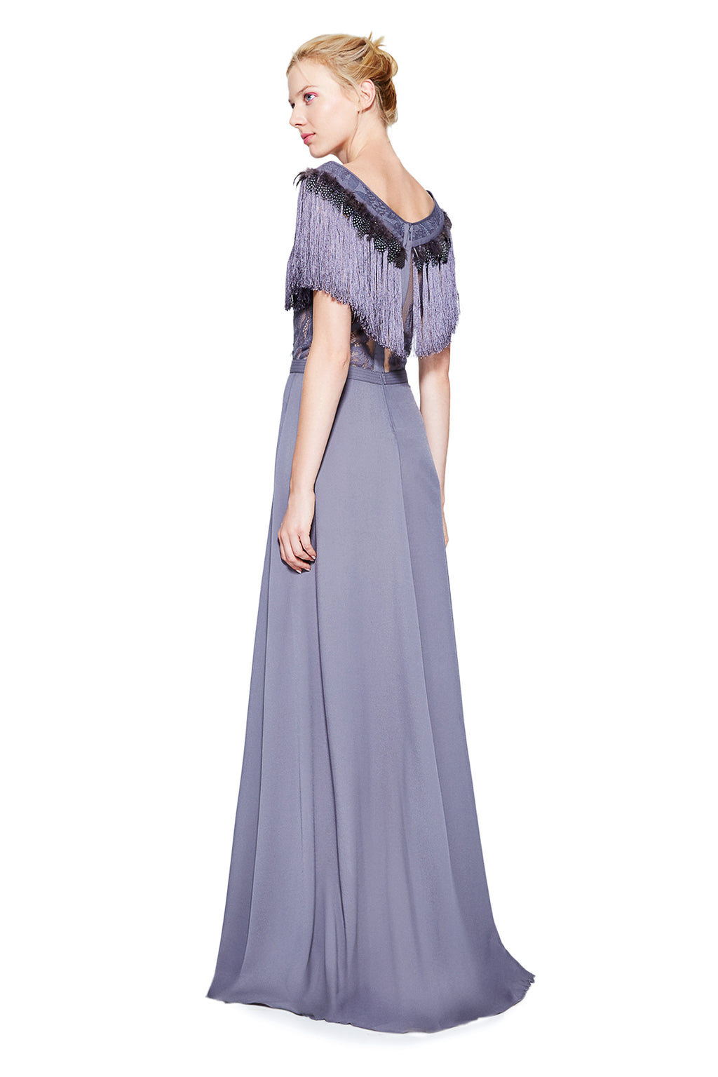 Tadashi Shoji - Avril Fringe Gown