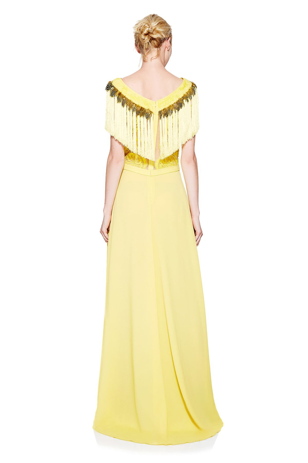 Tadashi Shoji - Avril Fringe Gown 