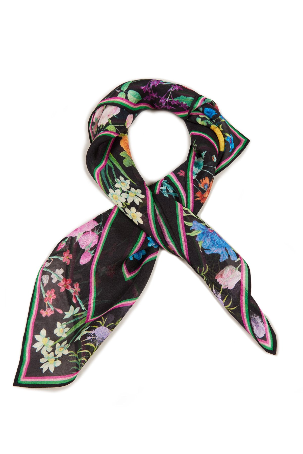 Lila Silk Scarf