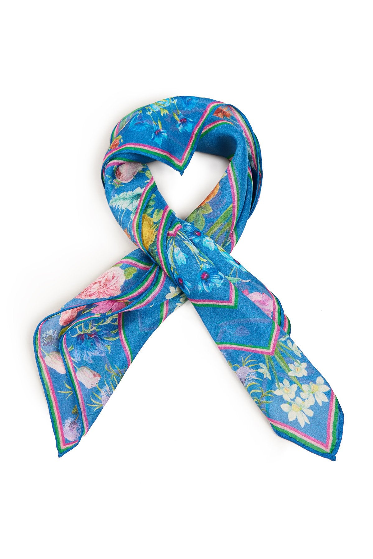 Lila Silk Scarf