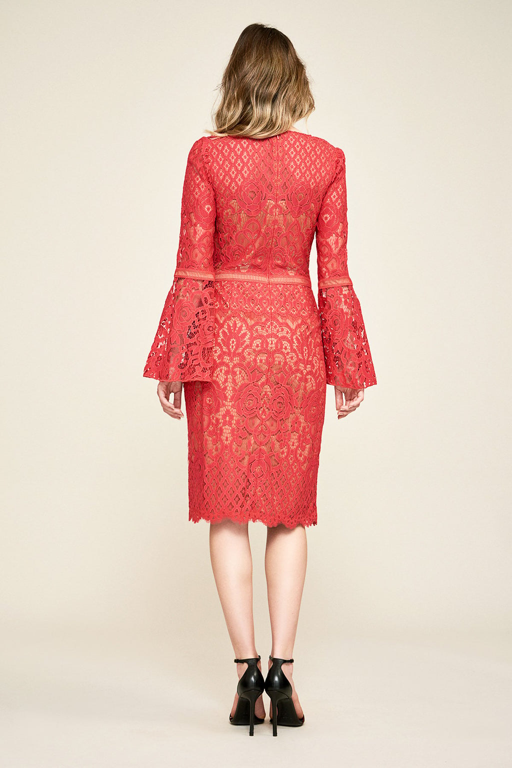 Tadashi Shoji - Kyra Bell Sleeve Lace Dress