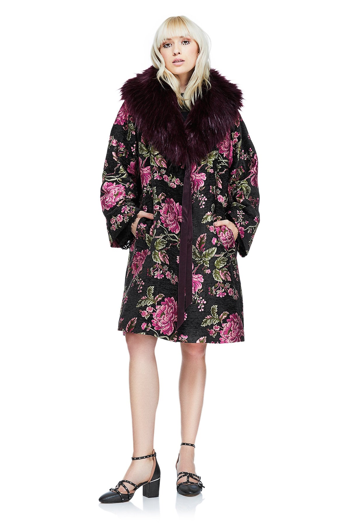Zoey Faux Fur Stole