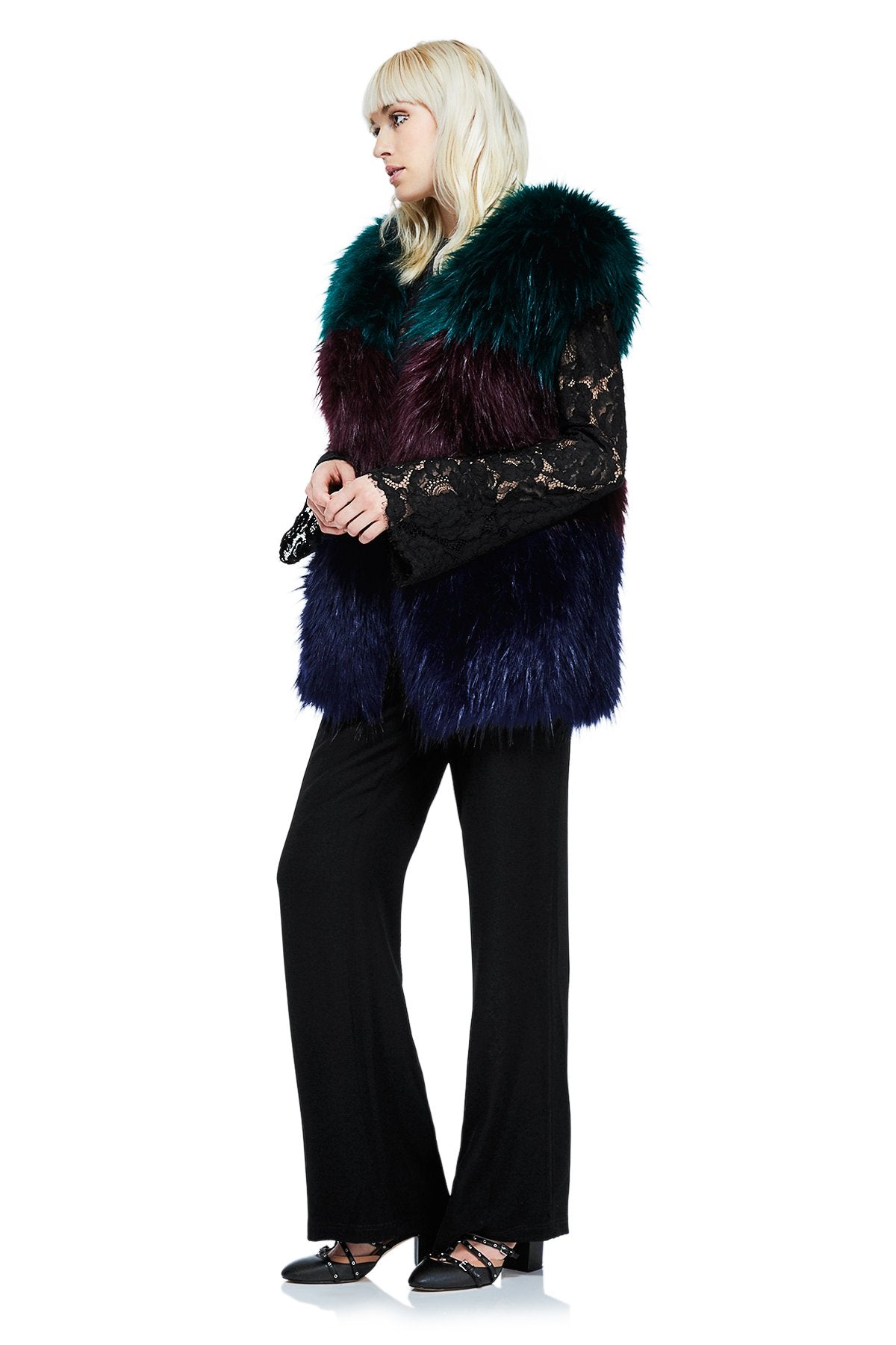 Tadashi Shoji - Blakely Fur Vest