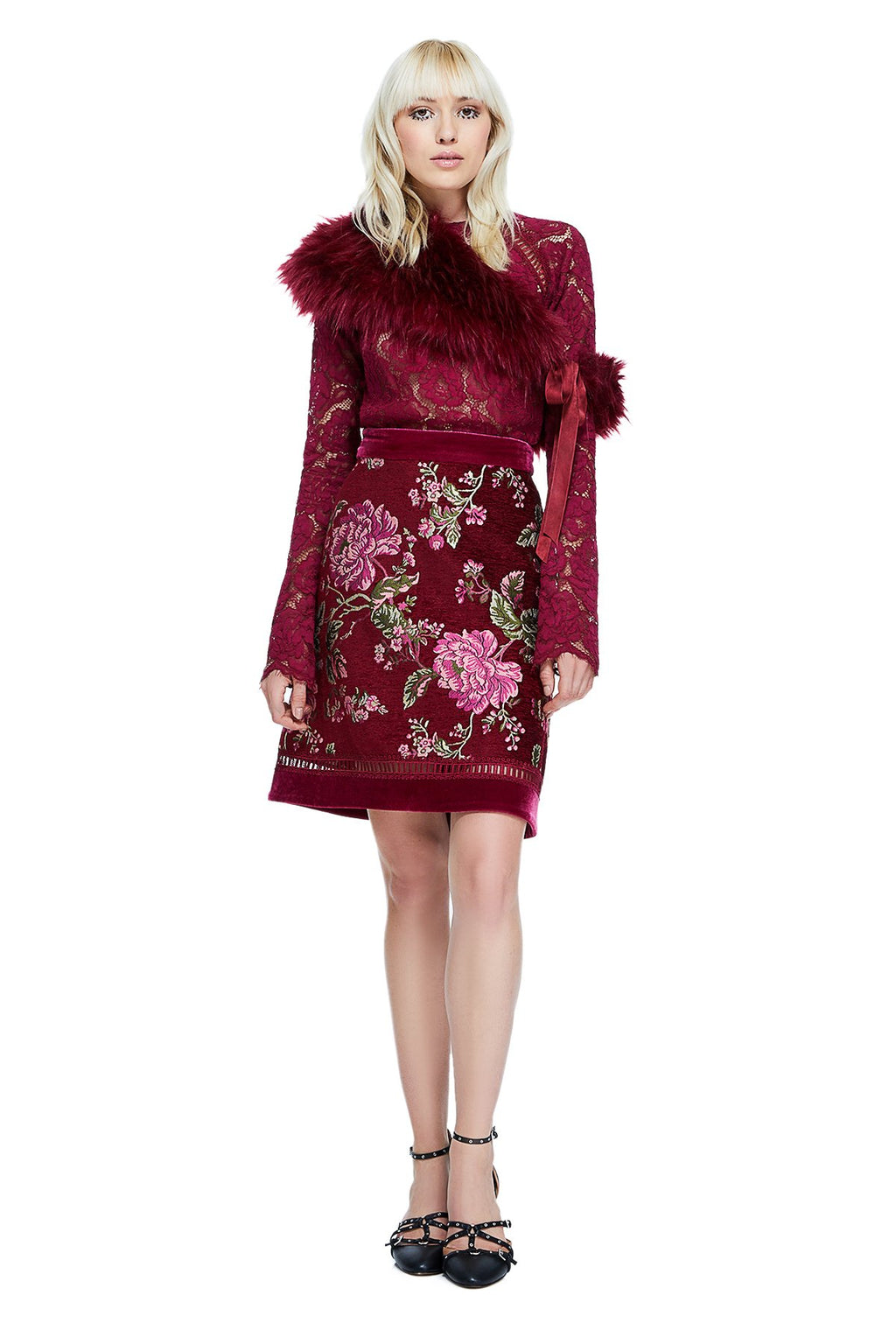 Zoey Faux Fur Stole