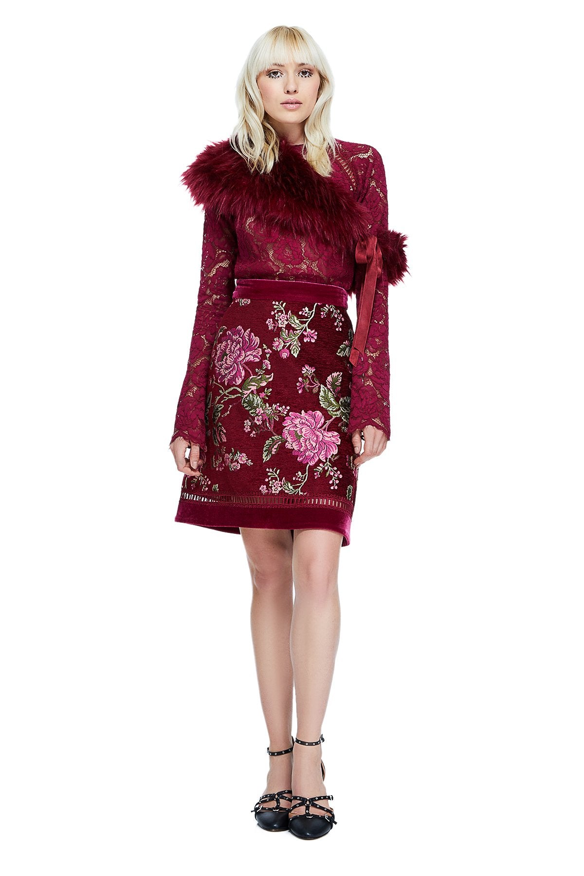 Zoey Faux Fur Stole