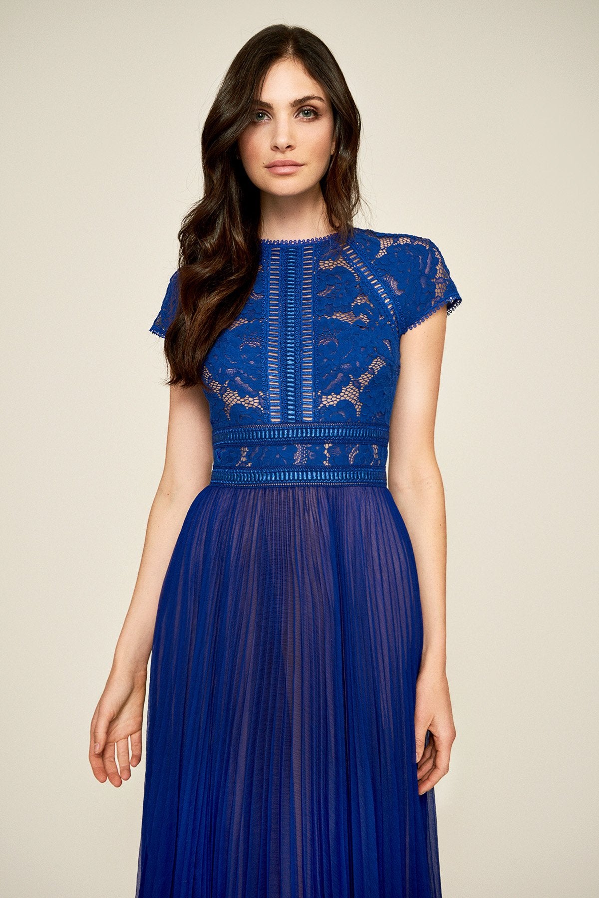 Tadashi Shoji - Amanda Lace Bodice Gown