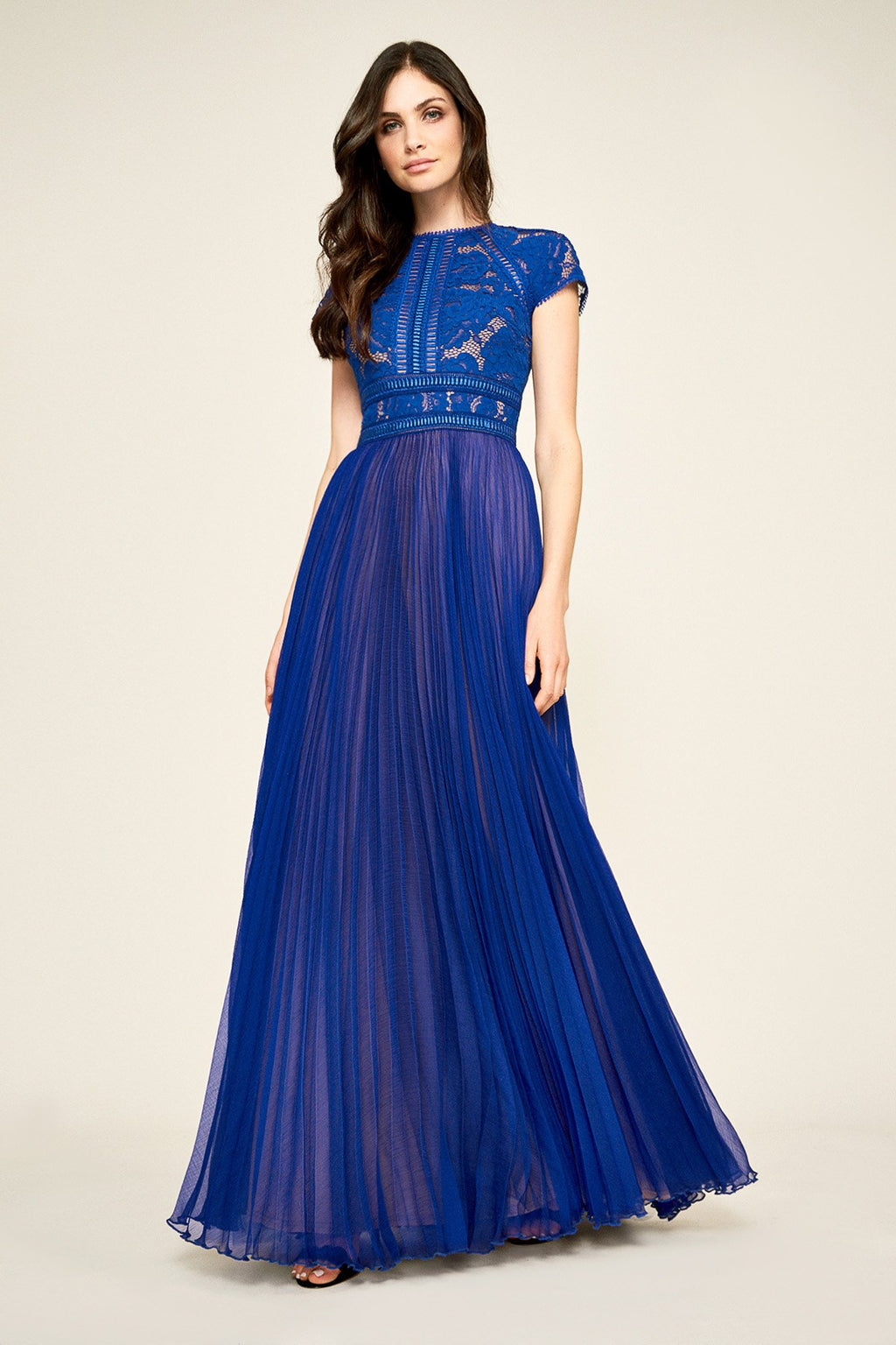 Tadashi Shoji - Amanda Lace Bodice Gown