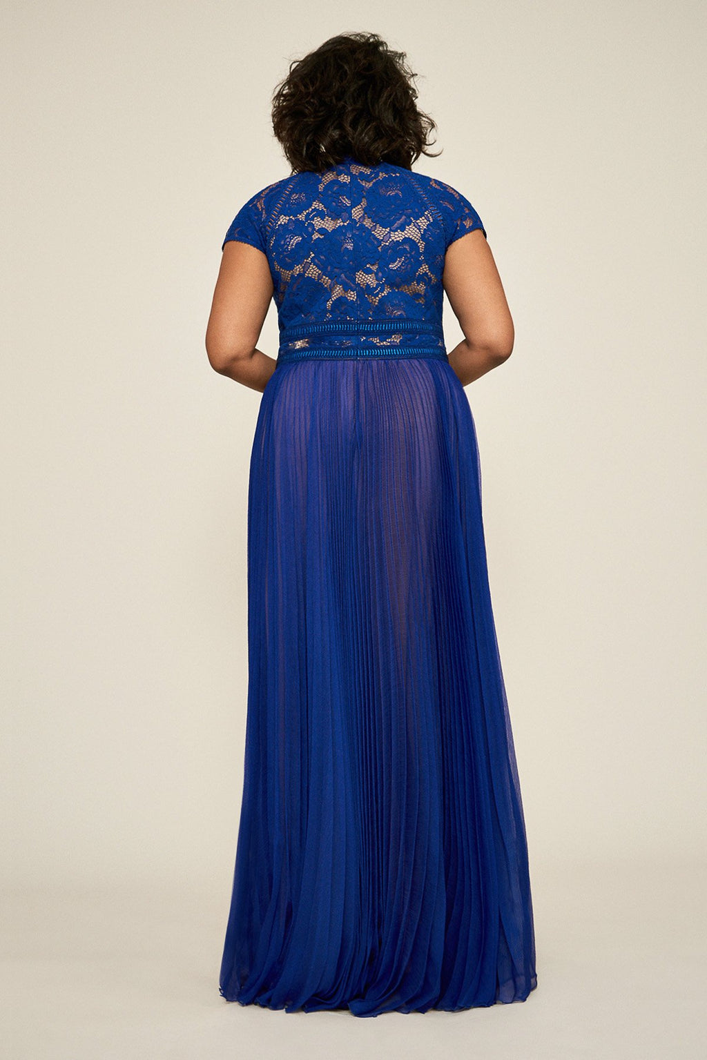 Tadashi Shoji - Amanda Lace Bodice Gown - PLUS SIZE
